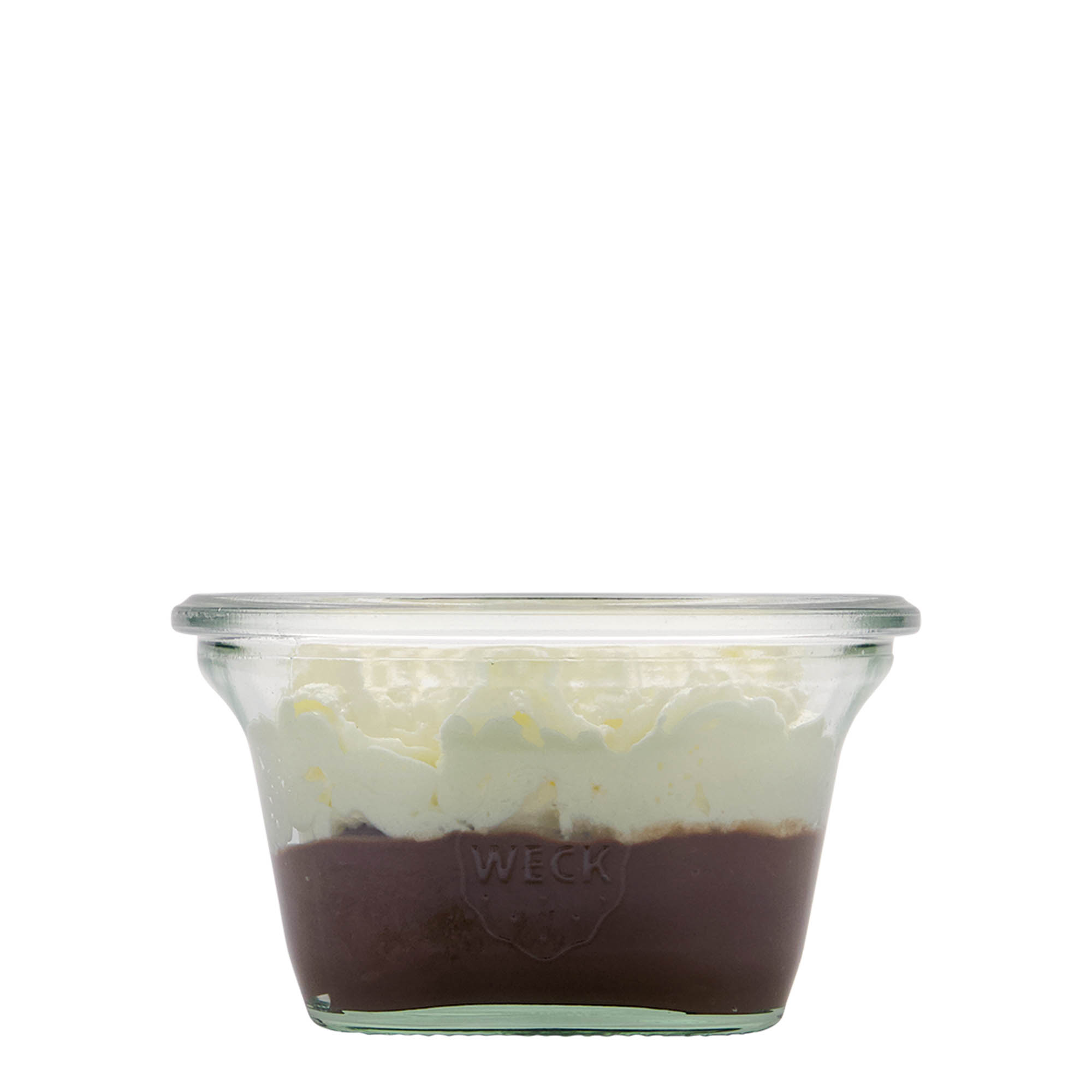 290 ml WECK-Quadroglas, kwadratowe, wylot: okrągła krawędź