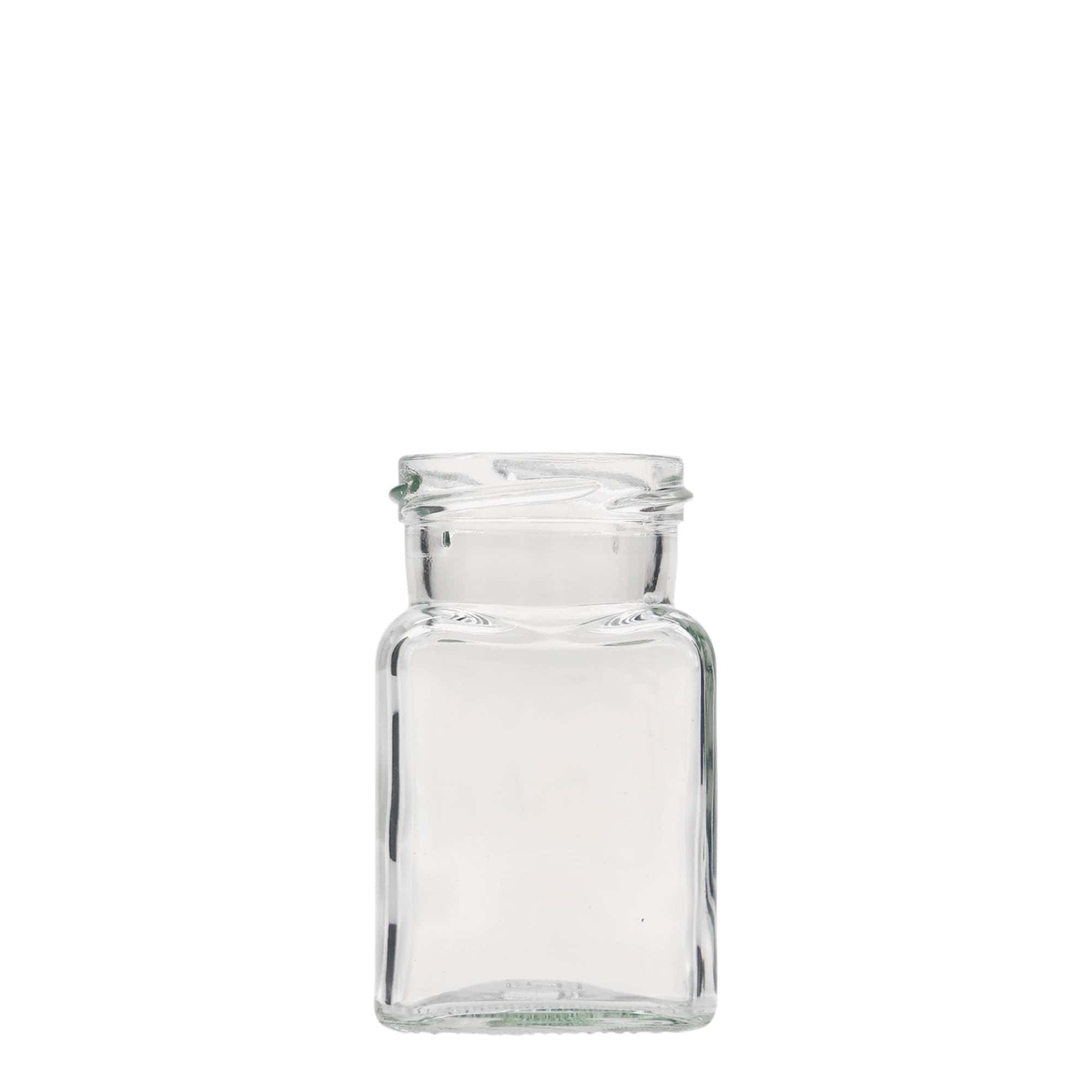 150 ml sześcienne szkło, otwór: Twist-Off (TO 53)