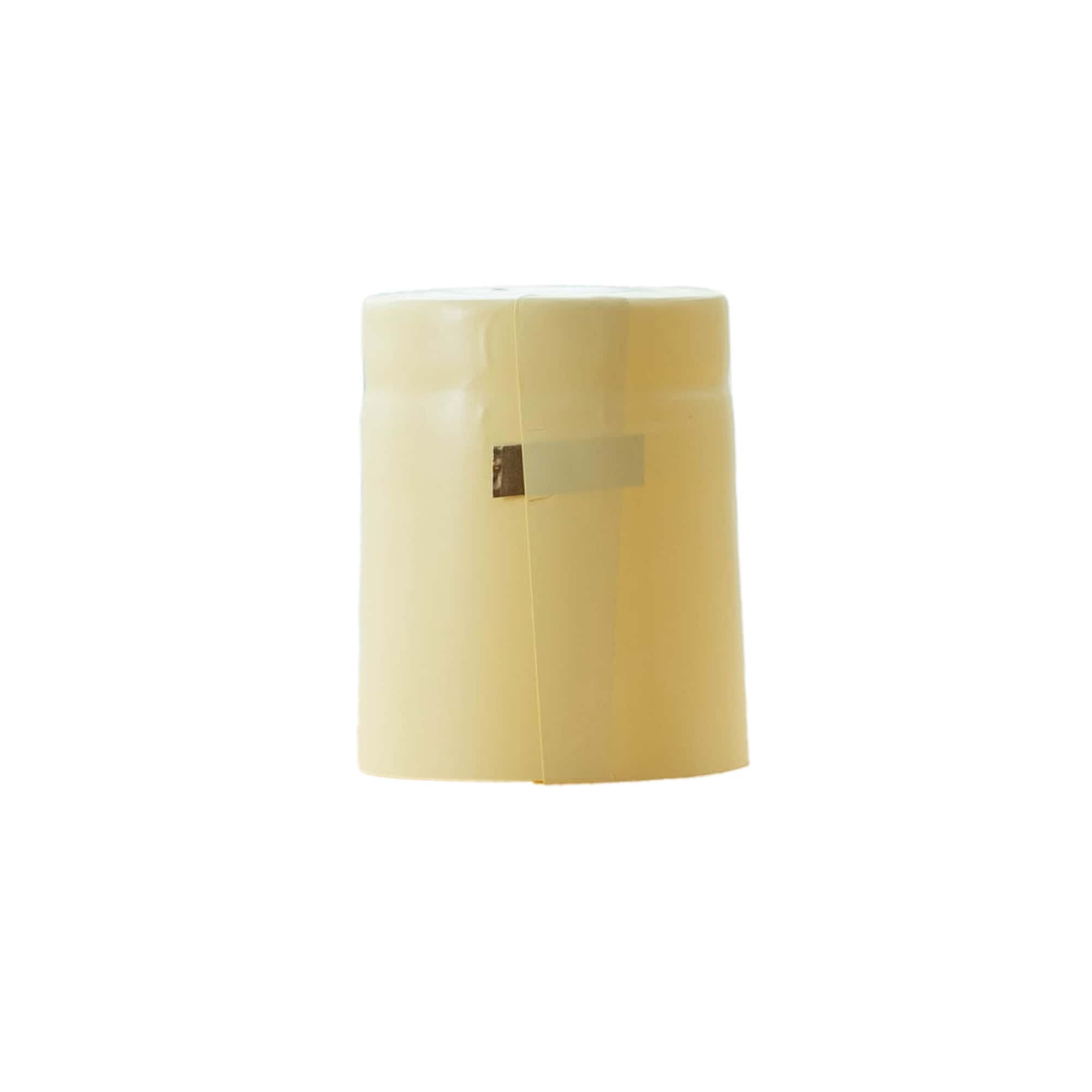 Kapsel termokurczliwa 32x41, tworzywo sztuczne PVC, kolor szampański