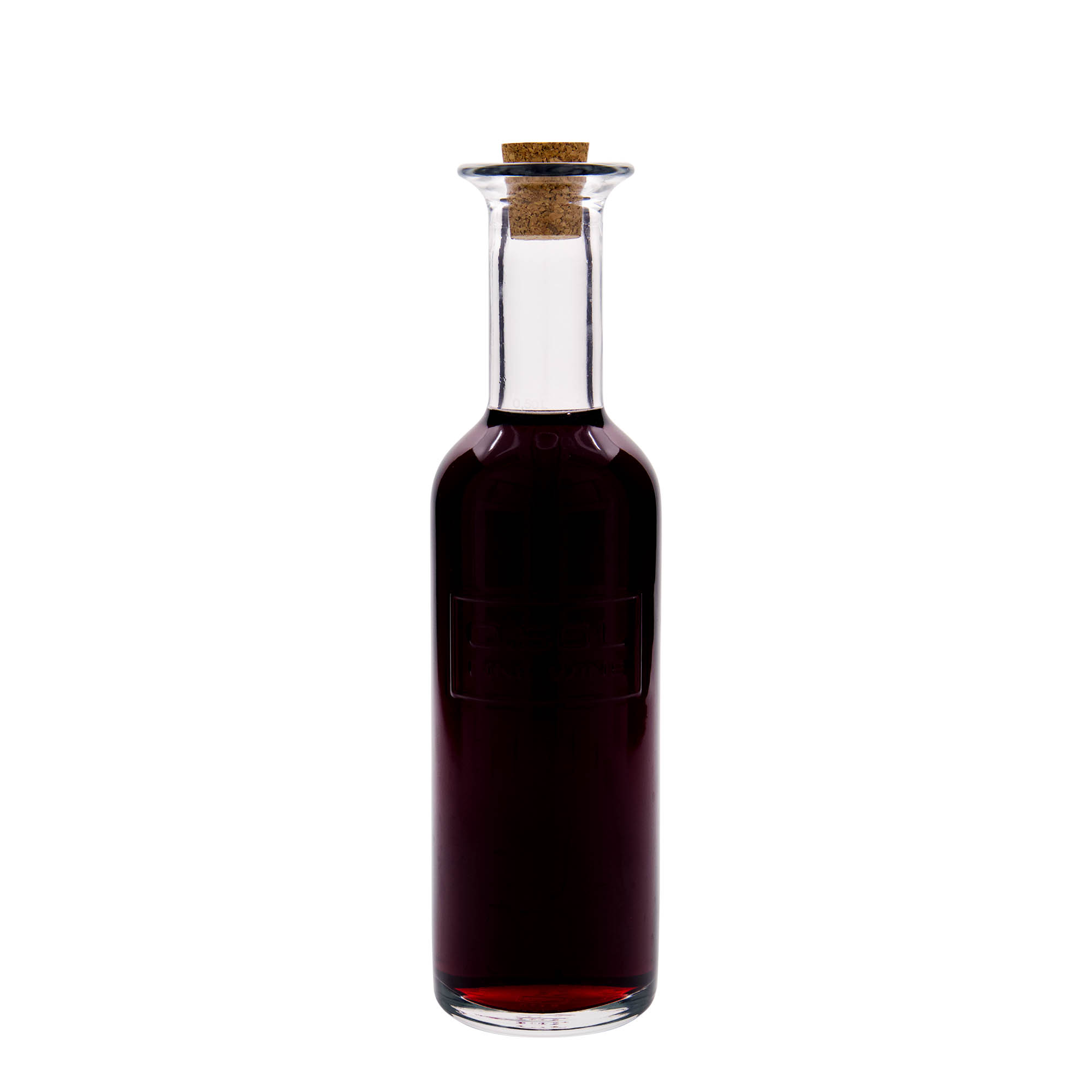 500 ml butelka szklana „Optima Fine Wine”, szyjka: korek