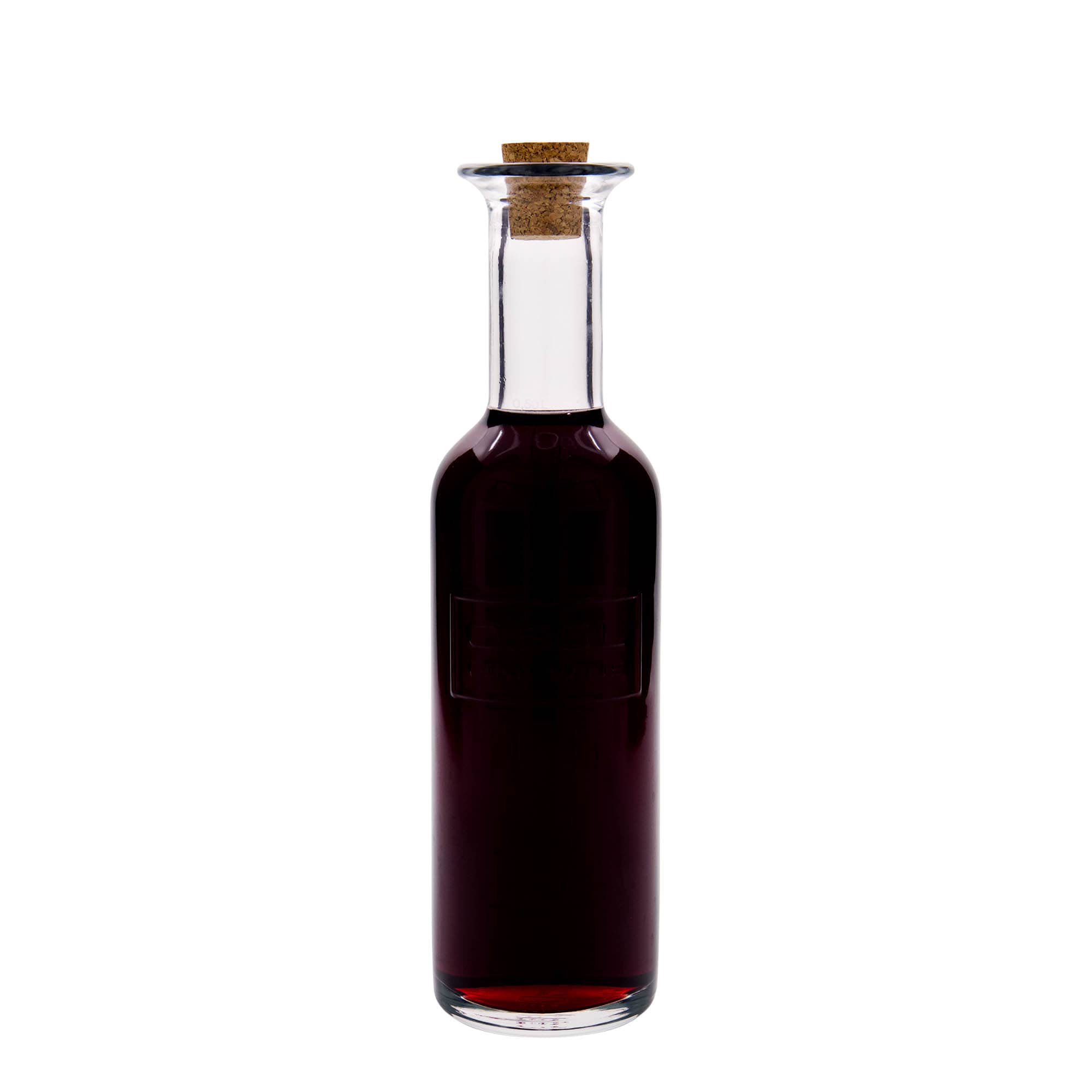 500 ml butelka szklana „Optima Fine Wine”, szyjka: korek
