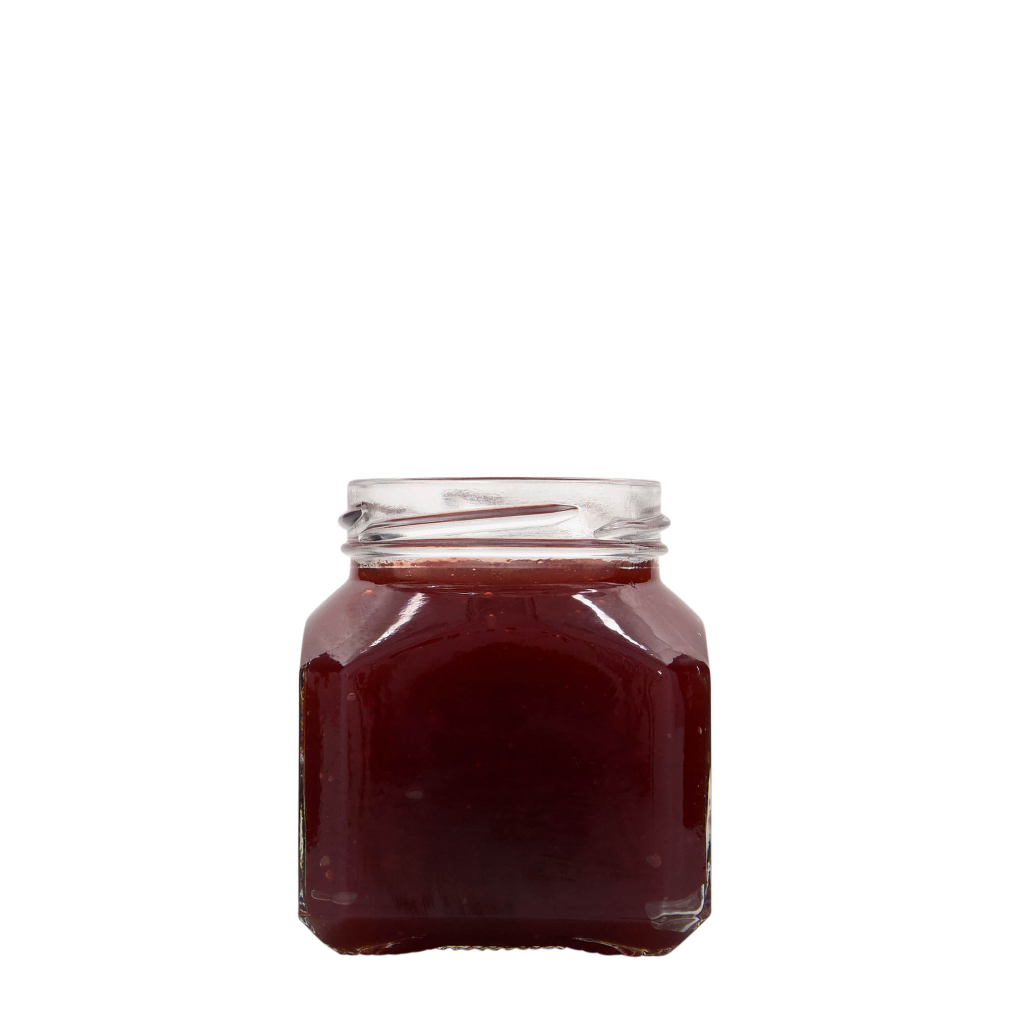 212 ml słoik kwadratowy 'Mediolan', zamknięcie: twist off(TO 58)