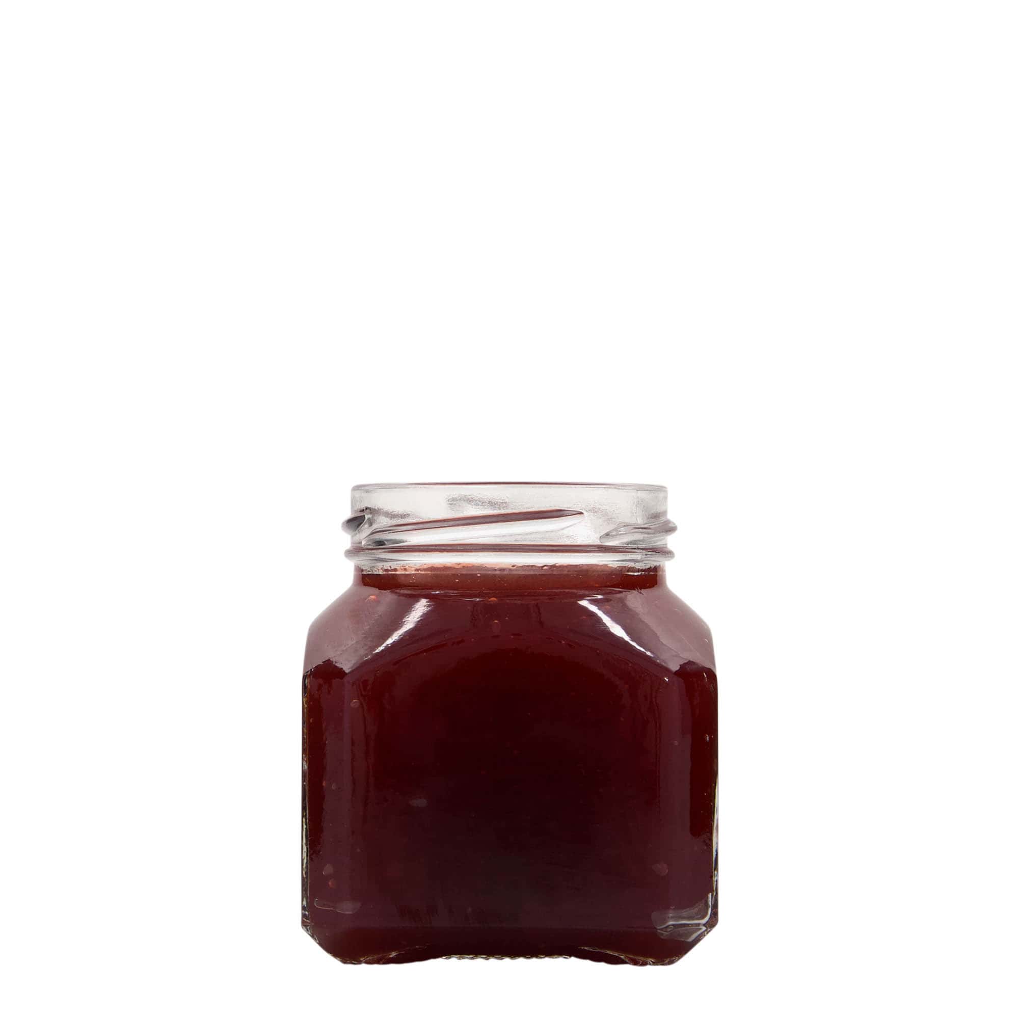 212 ml sześcienne szkło „Mailand”, gwint: Twist-Off (TO 58)