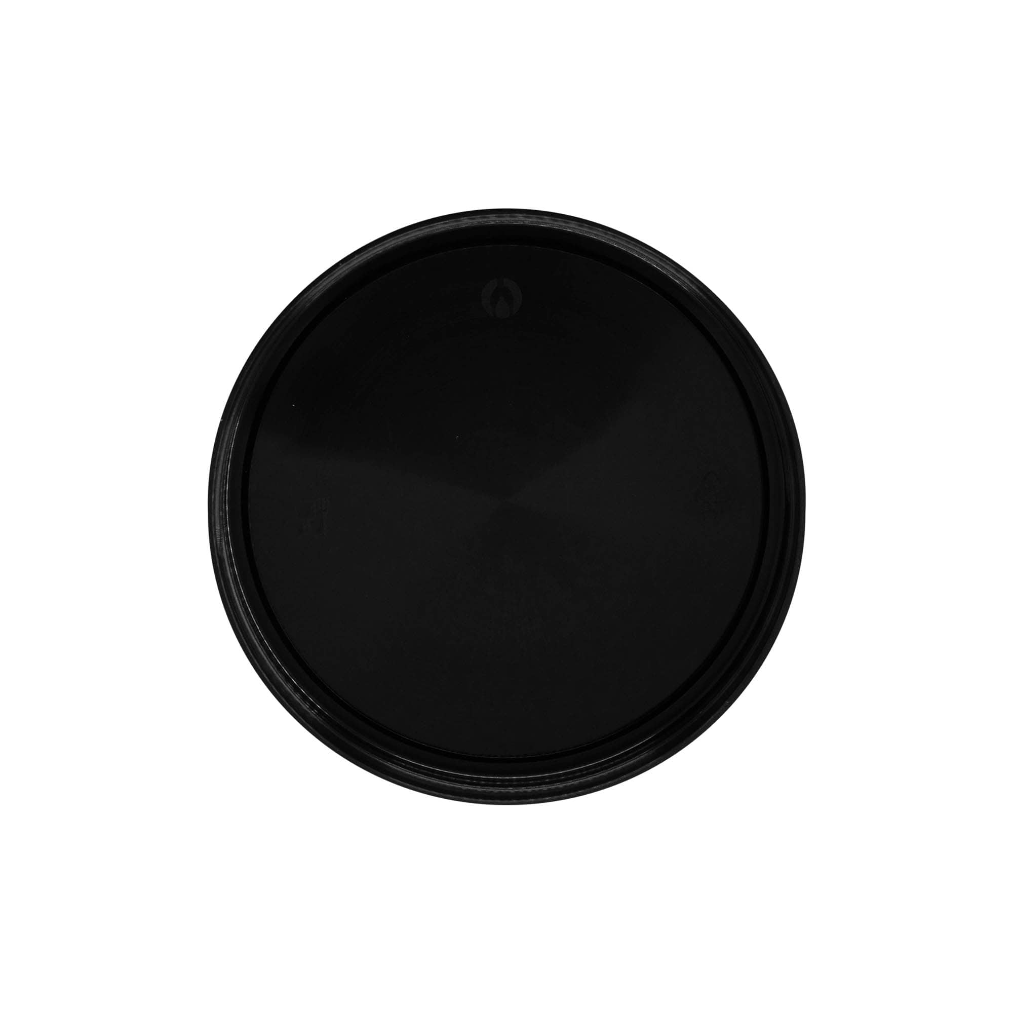 Zakrętka z gwintem, tworzywo sztuczne PP, czarna, do szyjki: 100/400 Zakrętka z gwintem, tworzywo sztuczne PP, czarna, do szyjki: 100/400