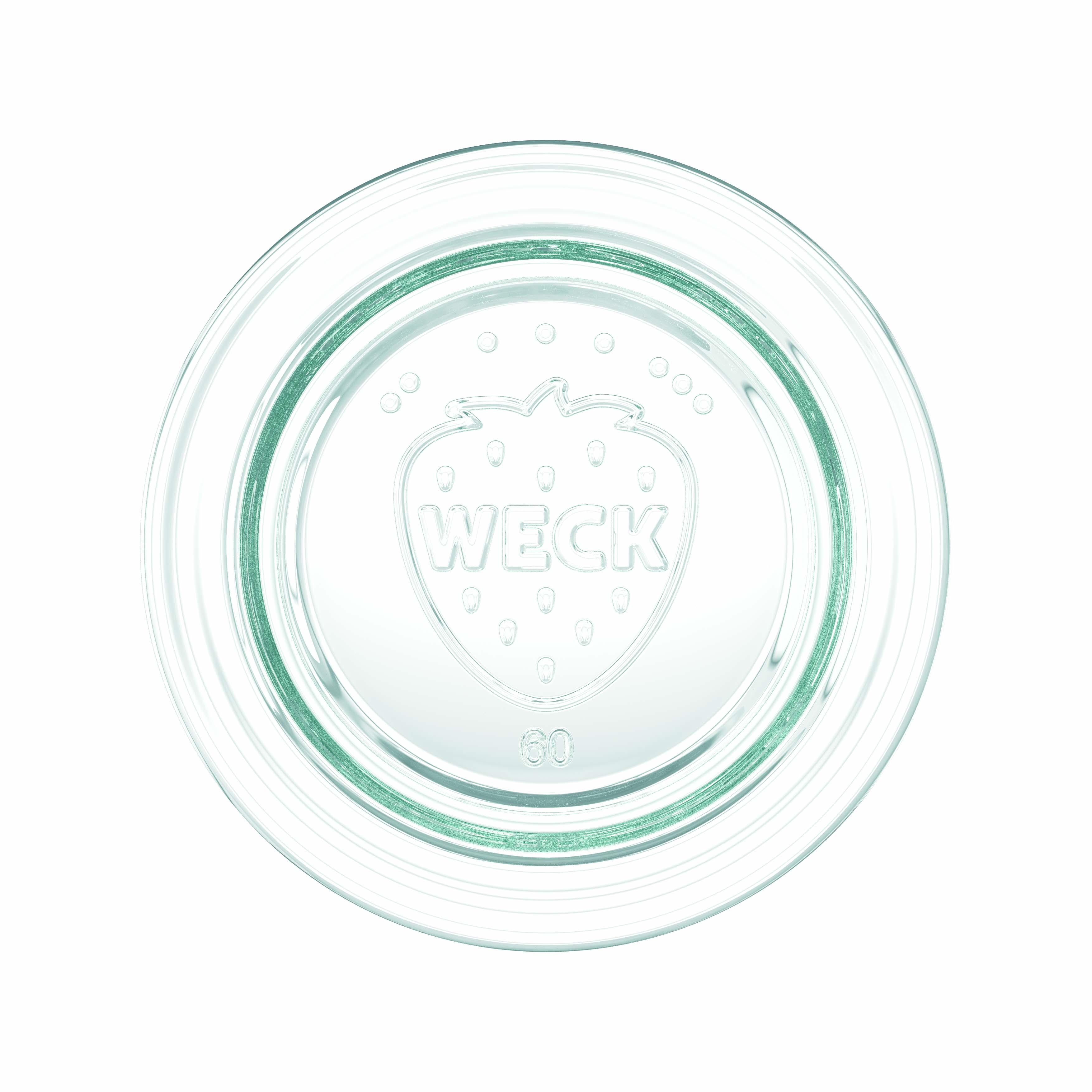 12x 50 ml słoik WECK typu Sturz z szklanym wieczkiem RR 60