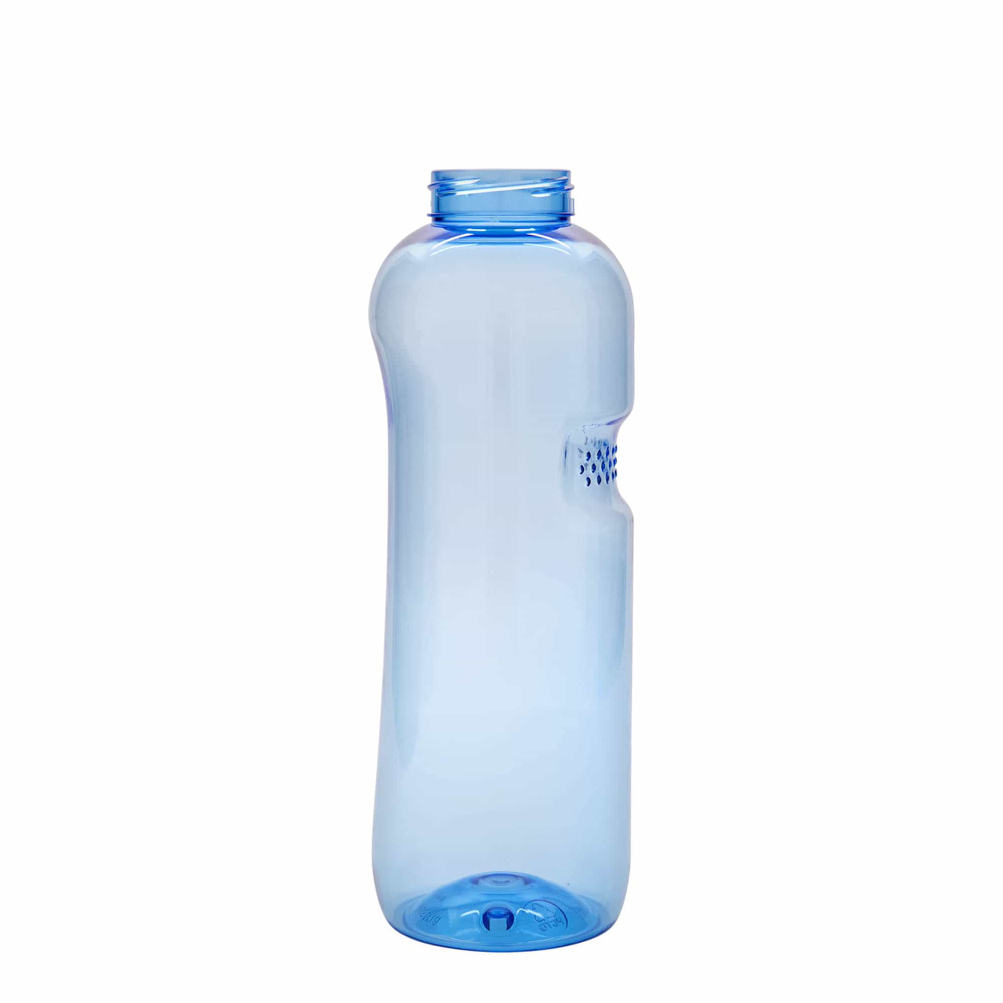 1000 ml butelka do picia PET 'Kavodrink', tworzywo sztuczne, kolor niebieski 1000 ml butelka do picia PET 'Kavodrink', tworzywo sztuczne, kolor niebieski