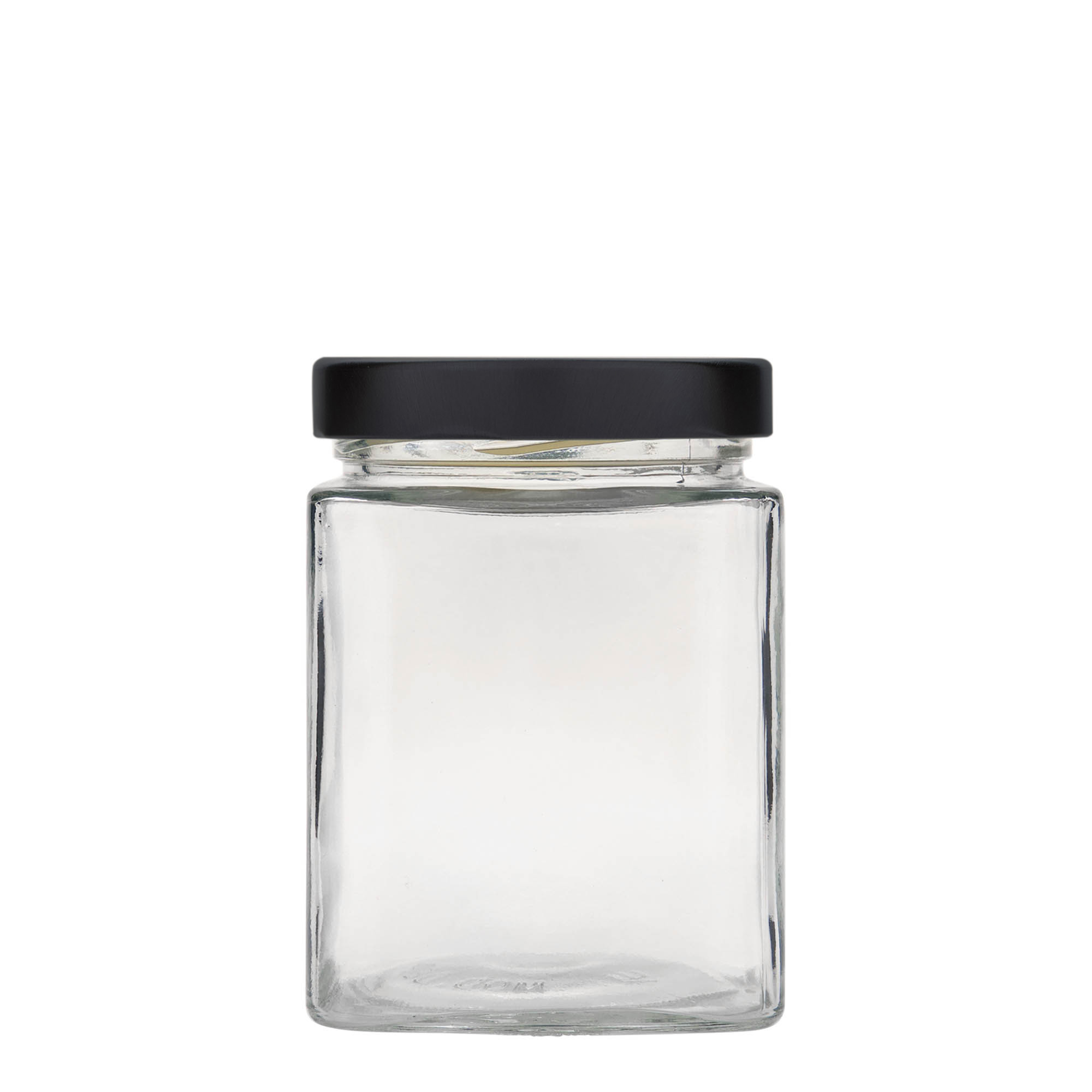 580 ml sześcienny słoik 'Ikarus', otwór: Deep-Twist-Off (DTO 82)