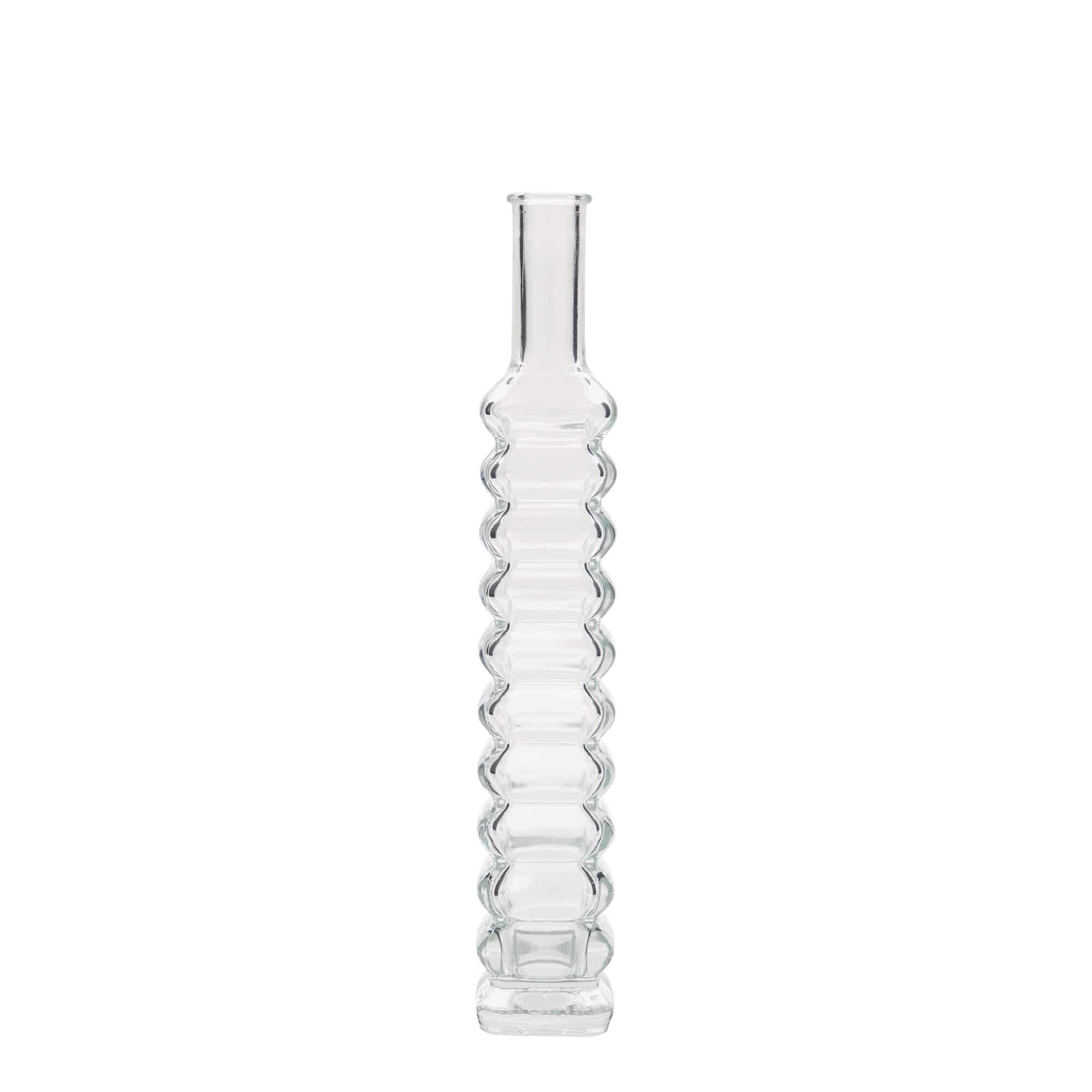 100 ml butelka szklana 'Roma', kwadratowa, zamknięcie: korek 100 ml butelka szklana 'Roma', kwadratowa, zamknięcie: korek