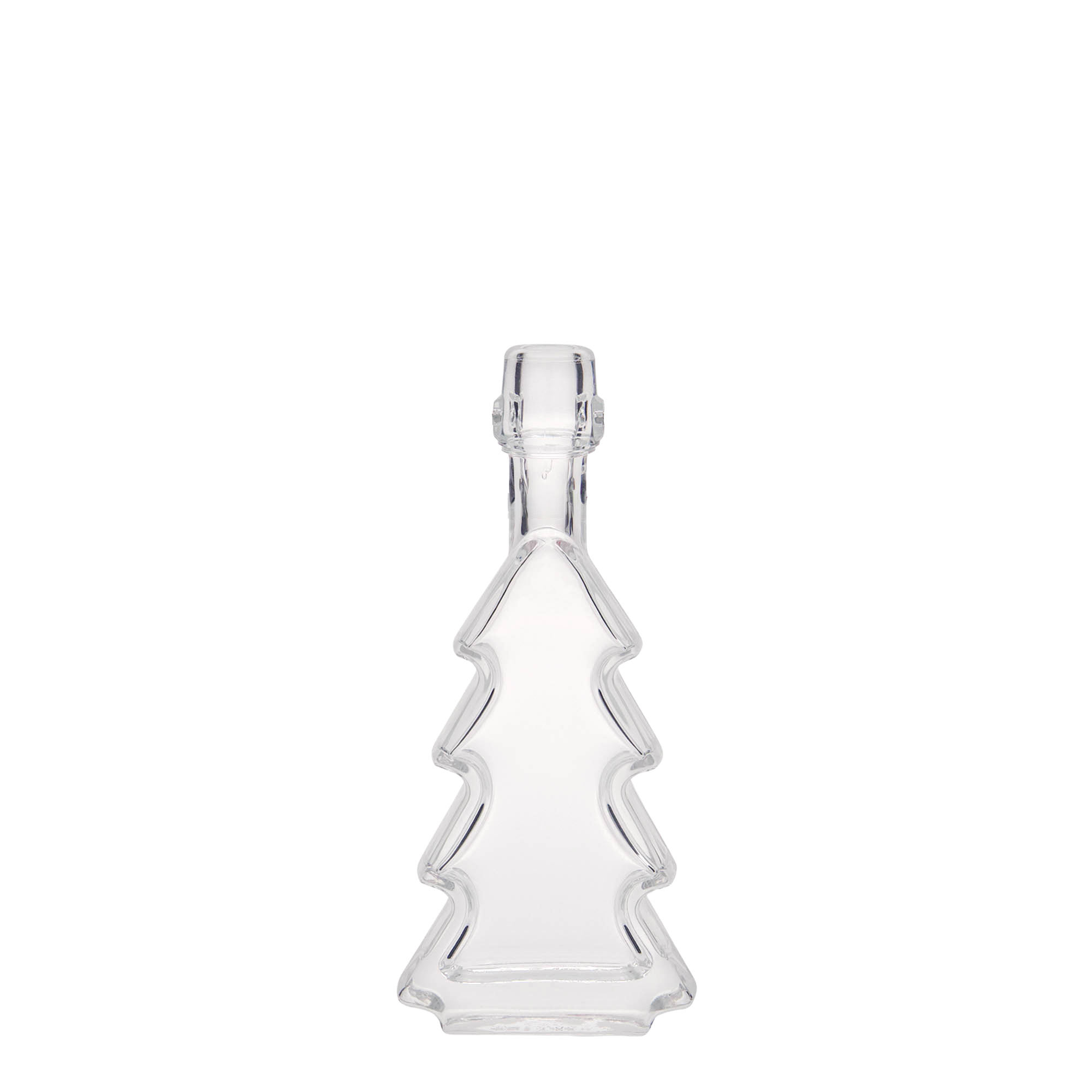 40 ml szklana butelka „Choinka”, otwór: zamknięcie na klamrę