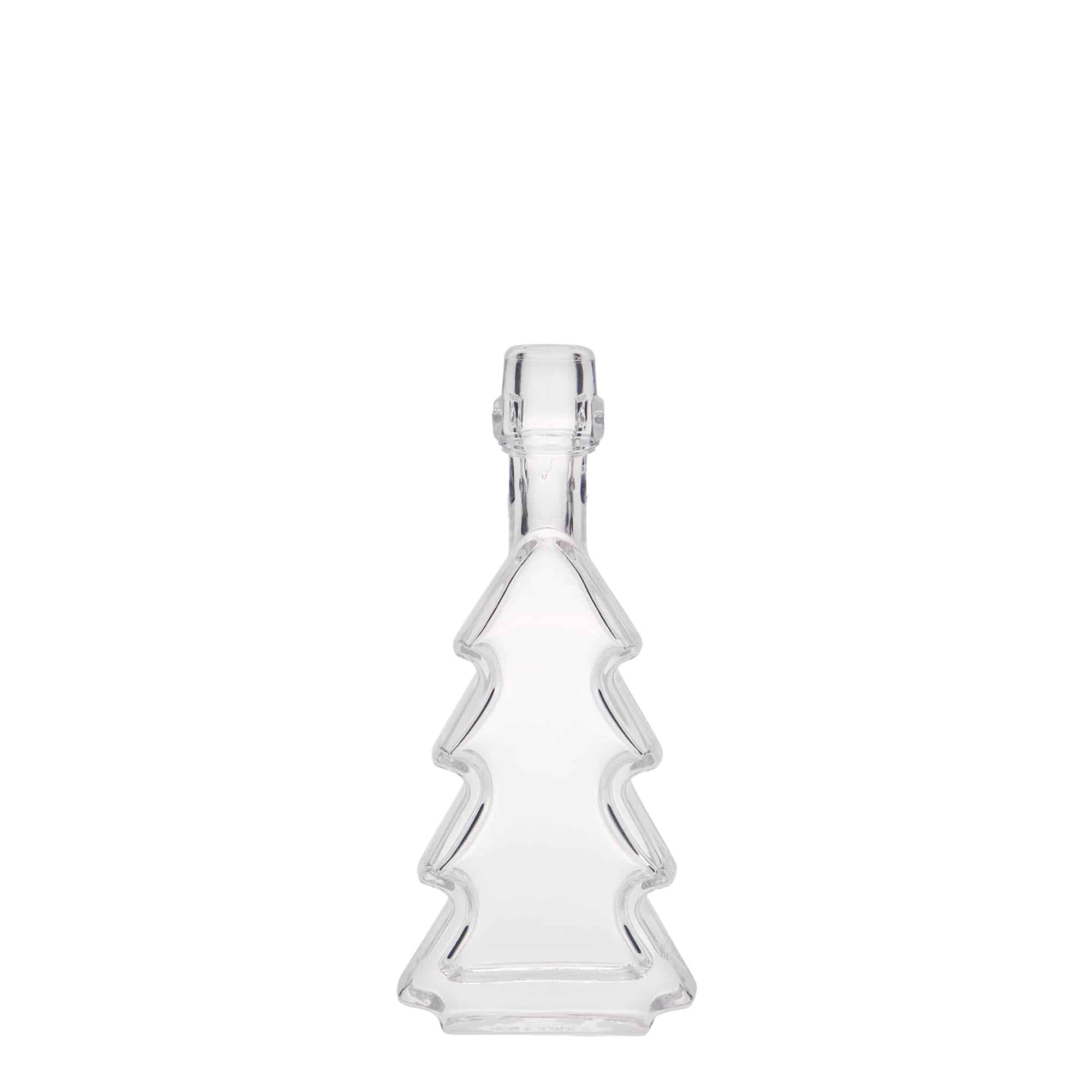 40 ml szklana butelka „Choinka”, otwór: zamknięcie na klamrę