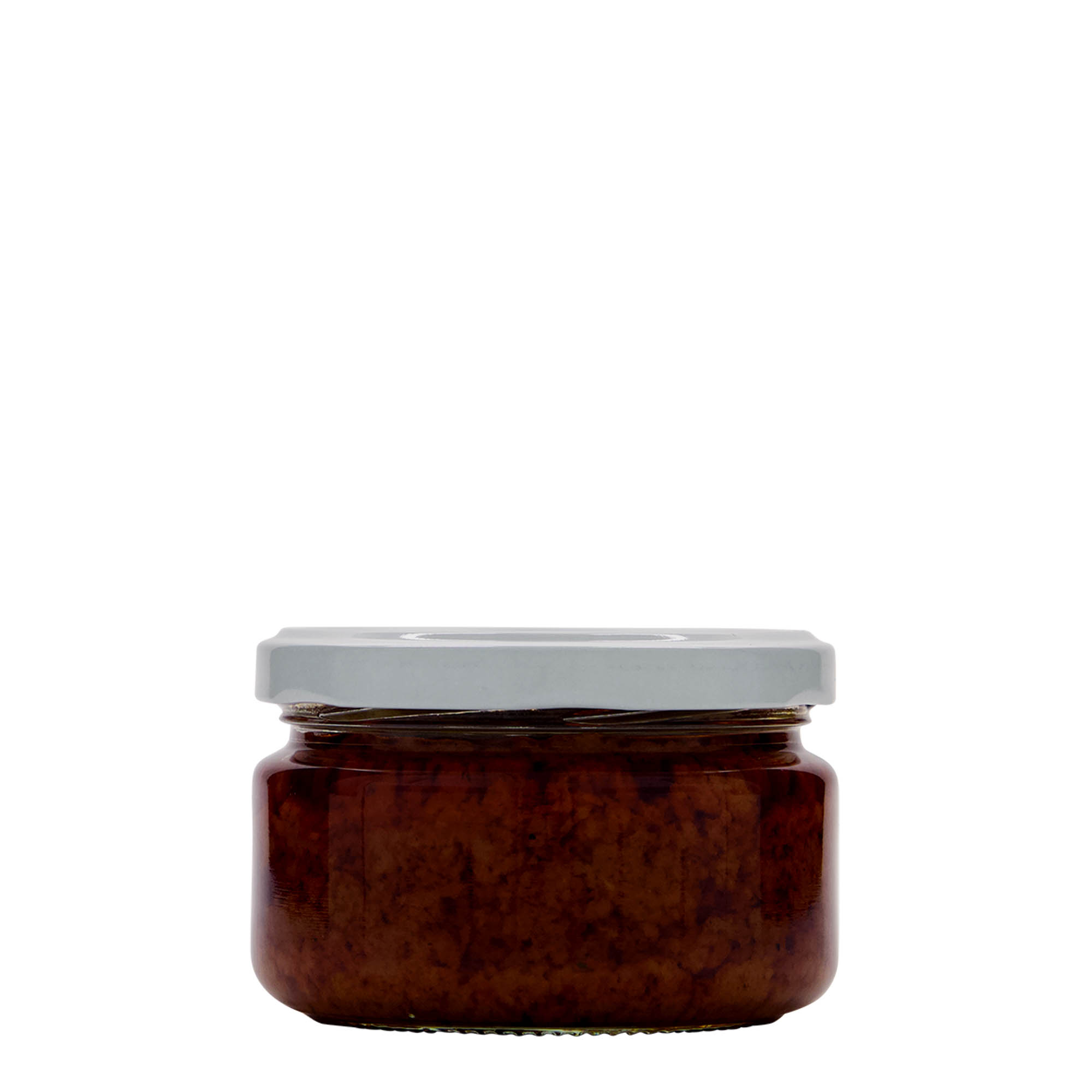 230 ml płaskie okrągłe szkło, otwór: Twist-Off (TO 82) 230 ml płaskie okrągłe szkło, otwór: Twist-Off (TO 82)