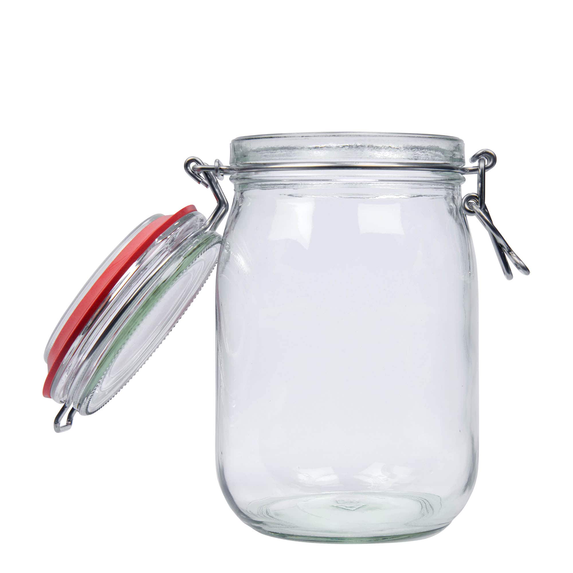 1140 ml słoik z zamknięciem pałąkowym , zamknięcie: Zamknięcie pałąkowe
