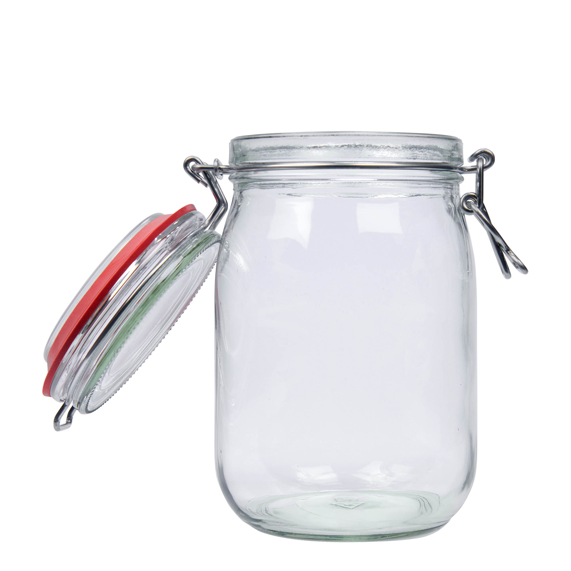 1140 ml słoik z zamknięciem pałąkowym , zamknięcie: Zamknięcie pałąkowe