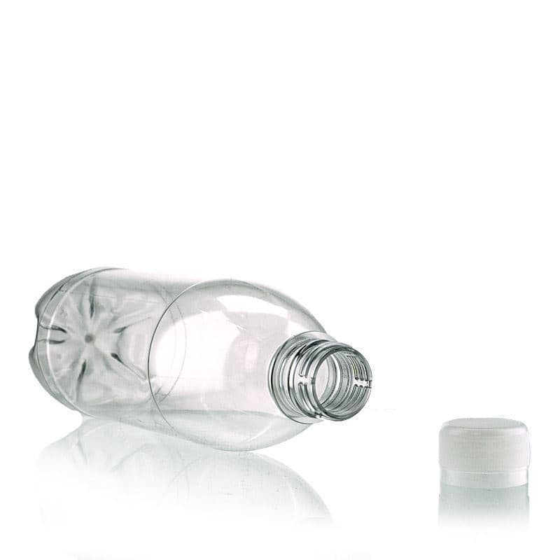 500 ml butelka PET uniwersalna, tworzywo sztuczne, zamknięcie: PCO28