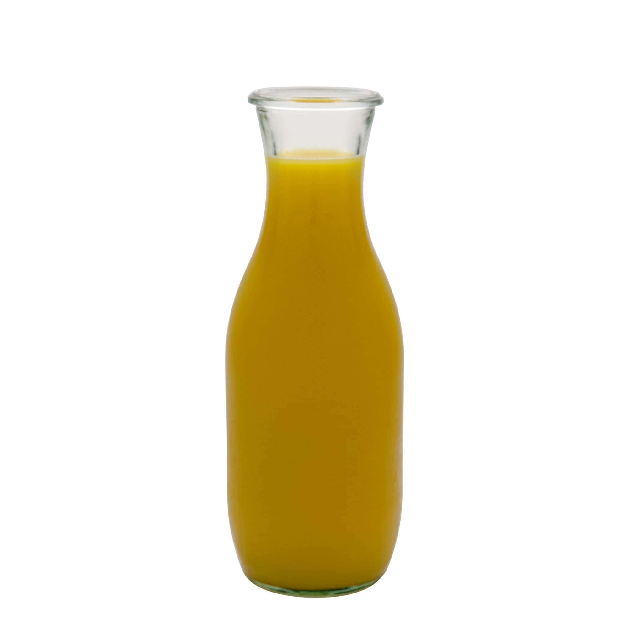 1.000 ml butelka na sok WECK #, otwór: krawędź okrągła 1.000 ml butelka na sok WECK #, otwór: krawędź okrągła
