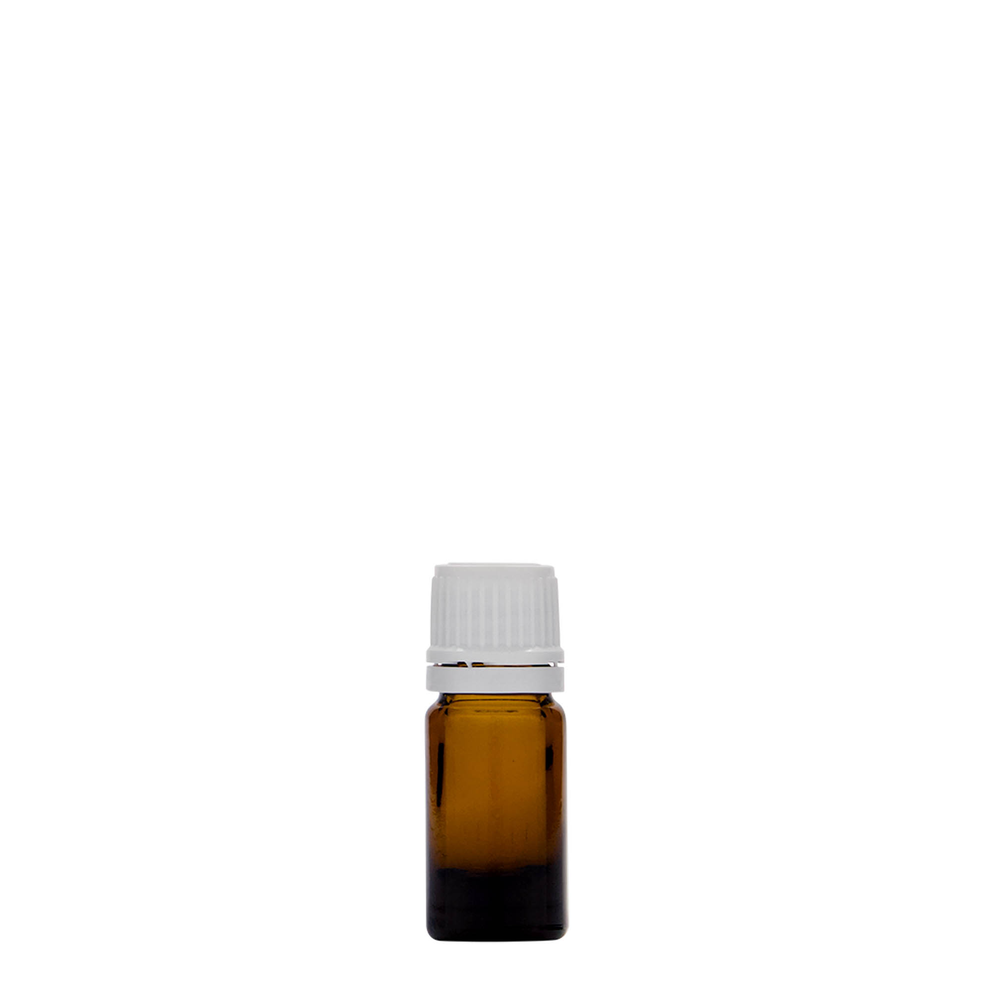 5 ml butelka medyczna, szkło, brązowa, wylot: DIN 18 5 ml butelka medyczna, szkło, brązowa, wylot: DIN 18