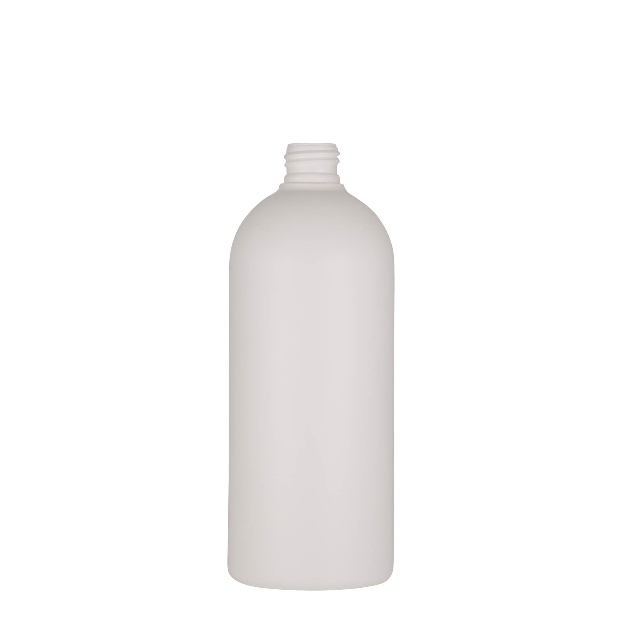 500 ml butelka plastikowa 'Tuffy', HDPE, biała, gwint: 24/410 500 ml butelka plastikowa 'Tuffy', HDPE, biała, gwint: 24/410