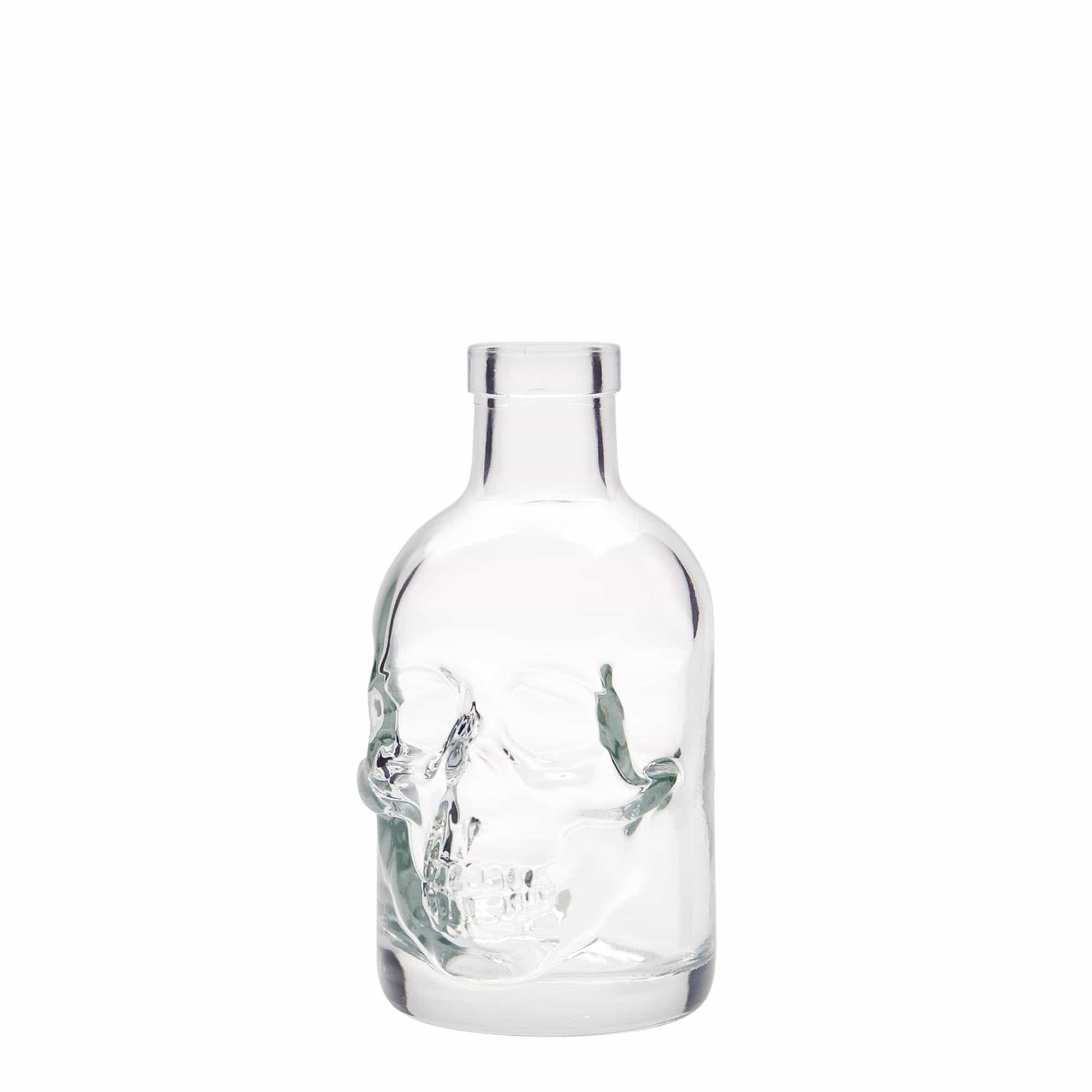 Butelka szklana 200 ml „Totenkopf”, otwór: korek Butelka szklana 200 ml „Totenkopf”, otwór: korek