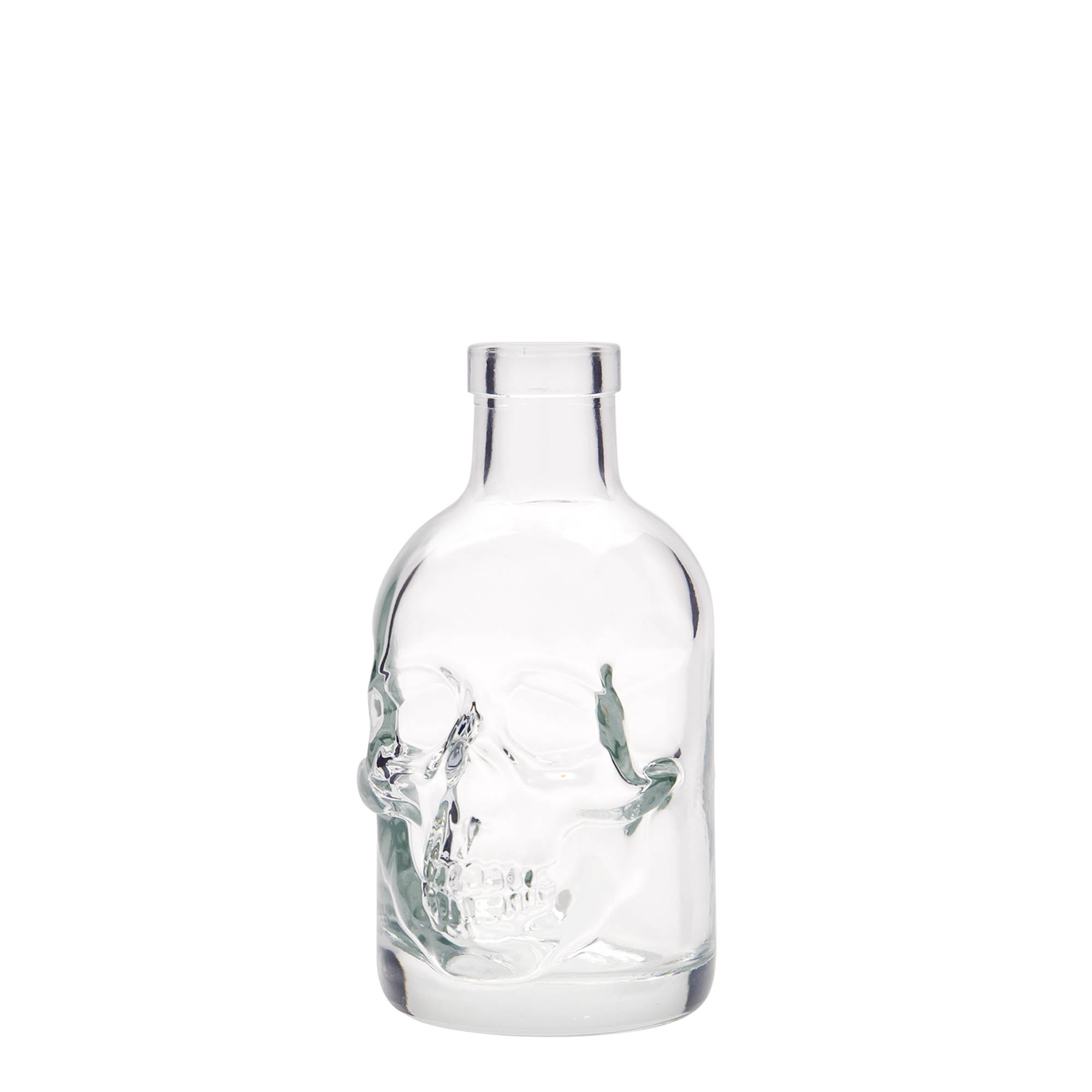 Butelka szklana 200 ml „Totenkopf”, otwór: korek Butelka szklana 200 ml „Totenkopf”, otwór: korek
