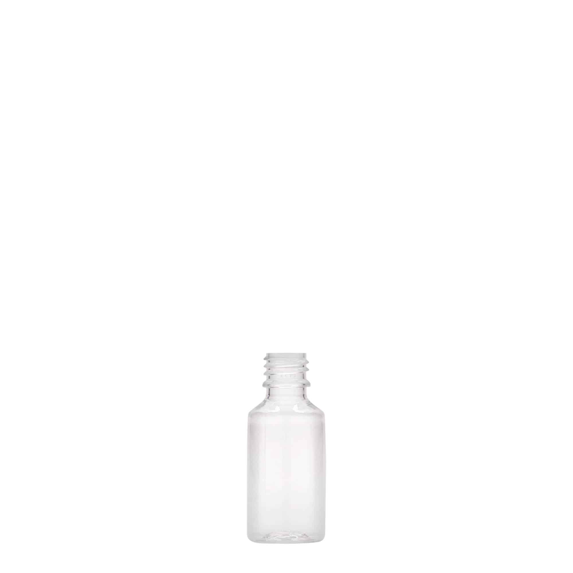 Butelka PET 10 ml „E-Liquid” z zabezpieczeniem jakościowym i zabezpieczeniem przed dziećmi, tworzywo sztuczne, zakończenie: zakrętka