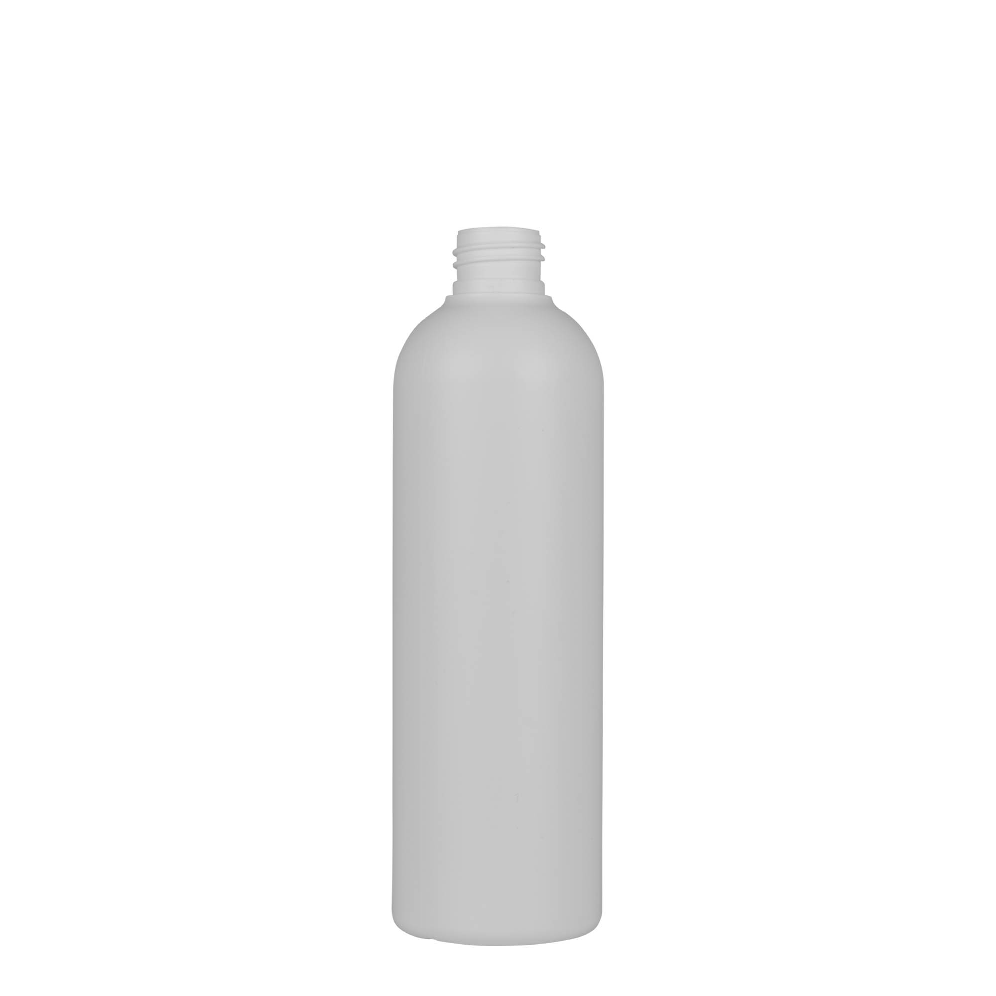 300 ml butelka plastikowa 'Tuffy', HDPE, biały, gwint: 24/410 300 ml butelka plastikowa 'Tuffy', HDPE, biały, gwint: 24/410
