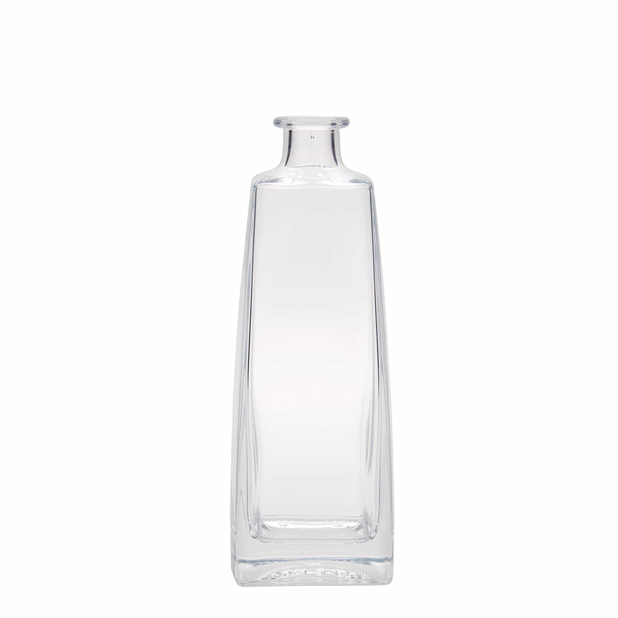 500 ml butelka szklana 'Timmy', prostokątna, zamknięcie: korek 500 ml butelka szklana 'Timmy', prostokątna, zamknięcie: korek