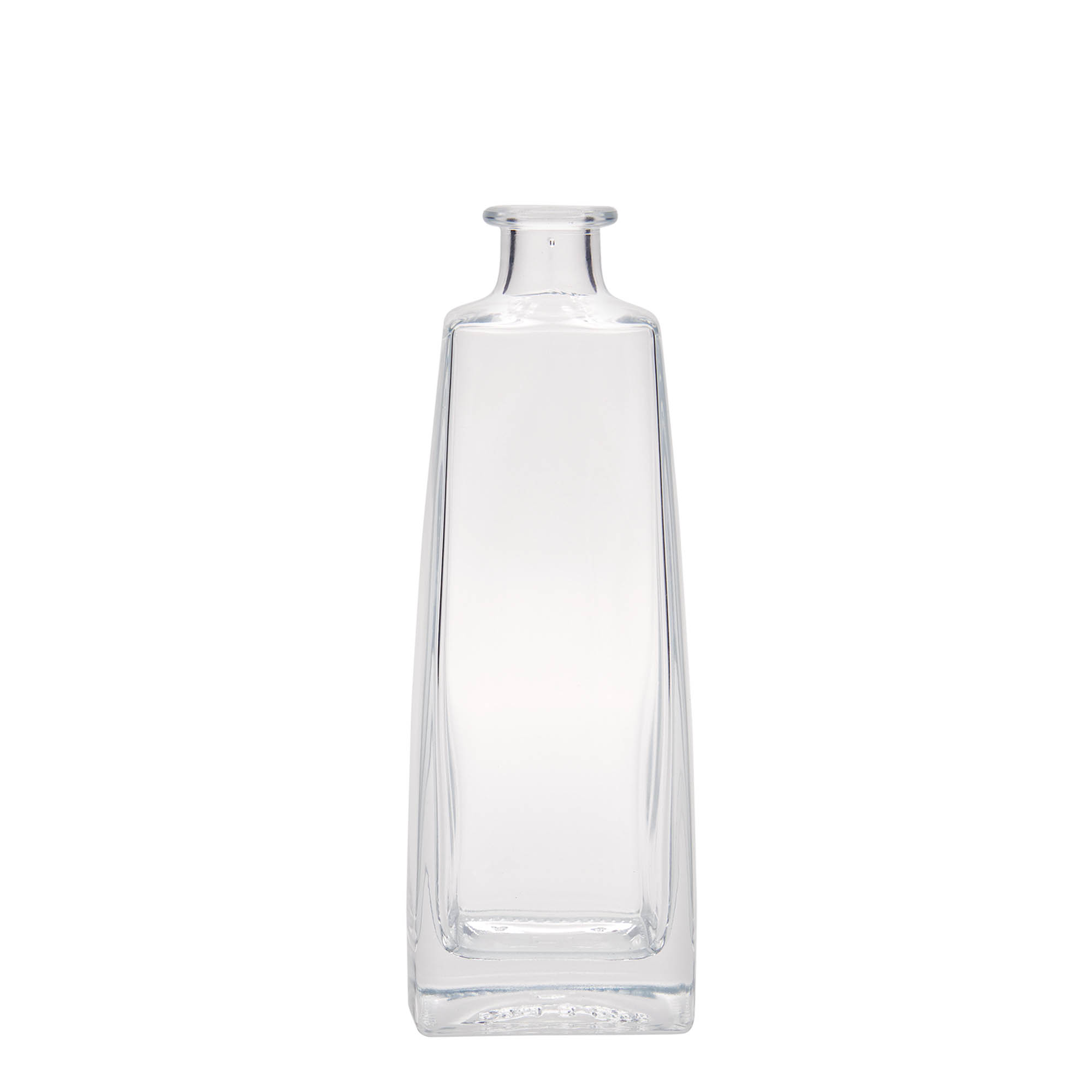 500 ml butelka szklana 'Timmy', prostokątna, otwór: korek 500 ml butelka szklana 'Timmy', prostokątna, otwór: korek