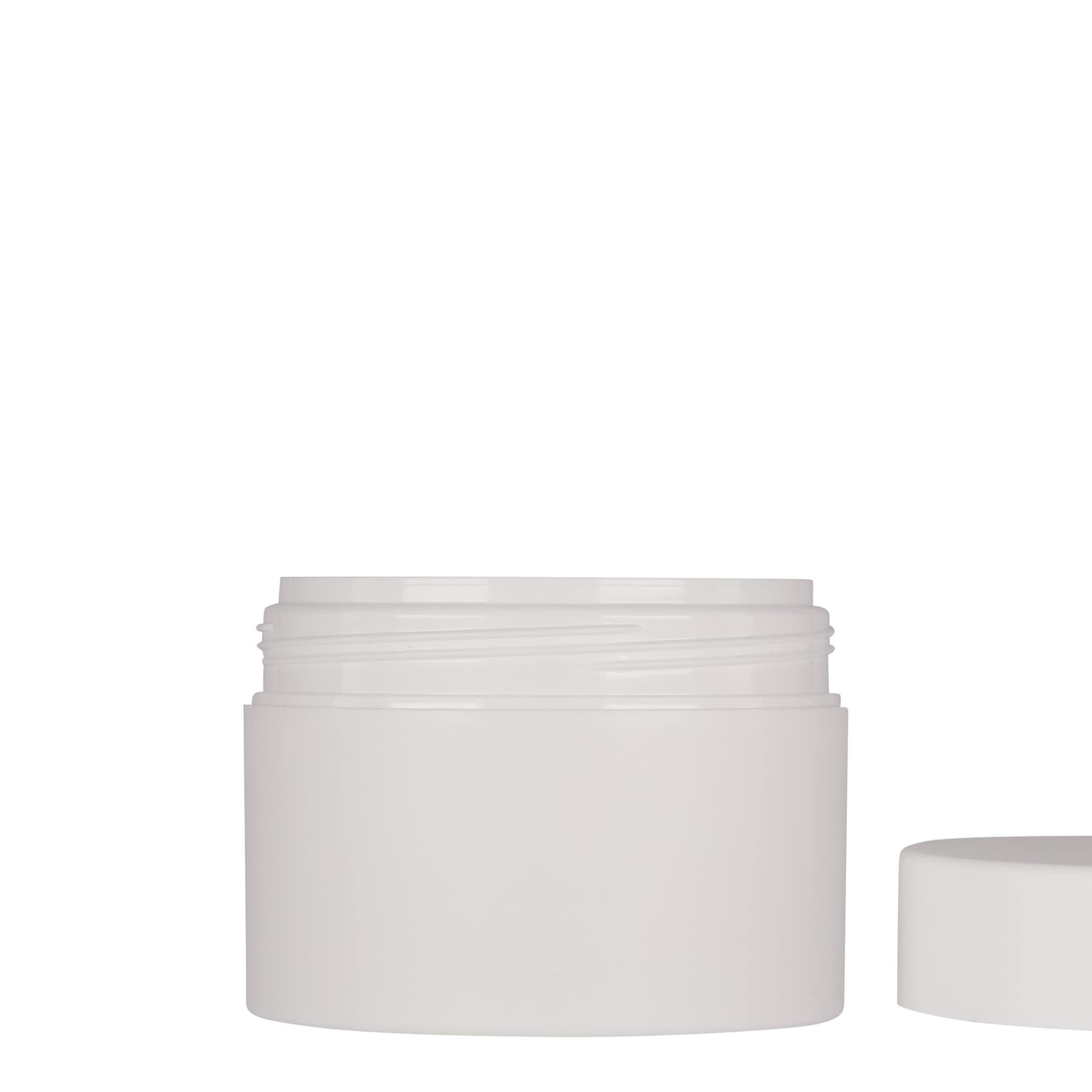 200 ml plastikowy pojemnik 'Antonella', PP, biały, otwór: zakrętka na gwint