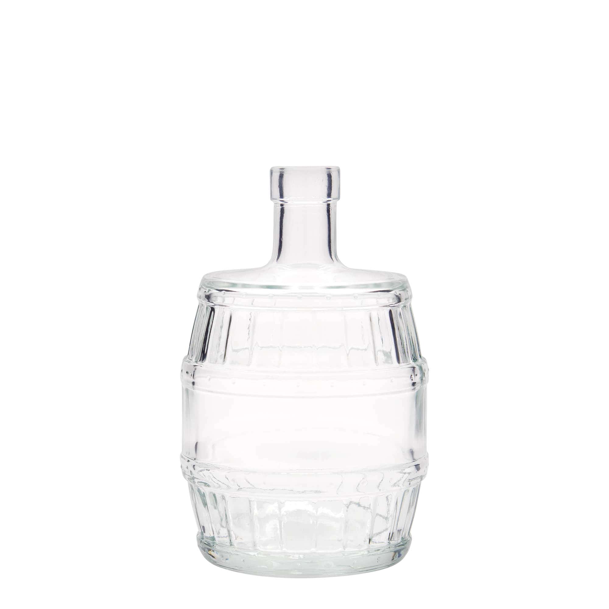 500 ml butelka szklana „beczka”, otwór: korek