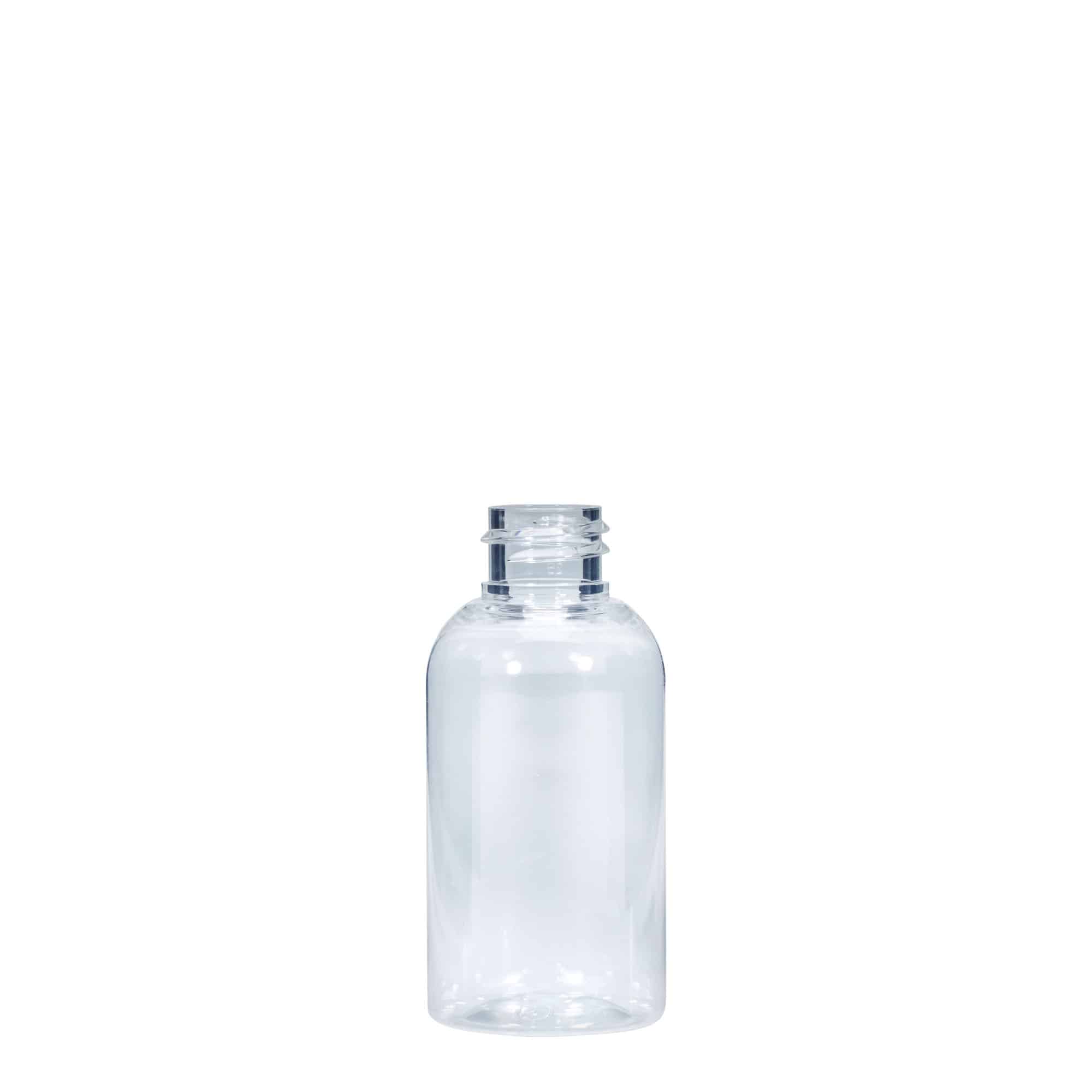 50 ml butelka PET 'Boston', tworzywo sztuczne, zamknięcie: 20/410