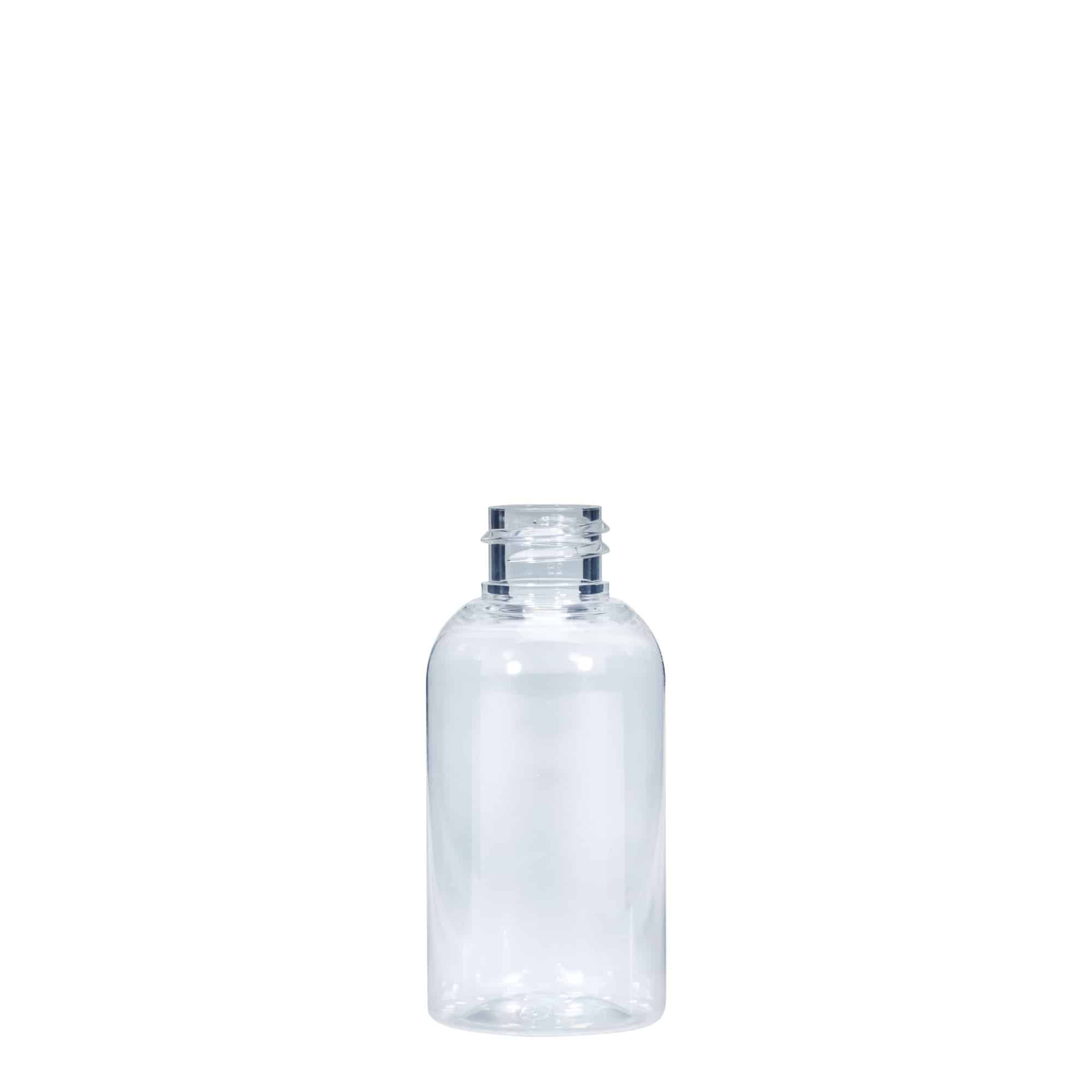50 ml butelka PET „Boston”, plastik, gwint: 20/410