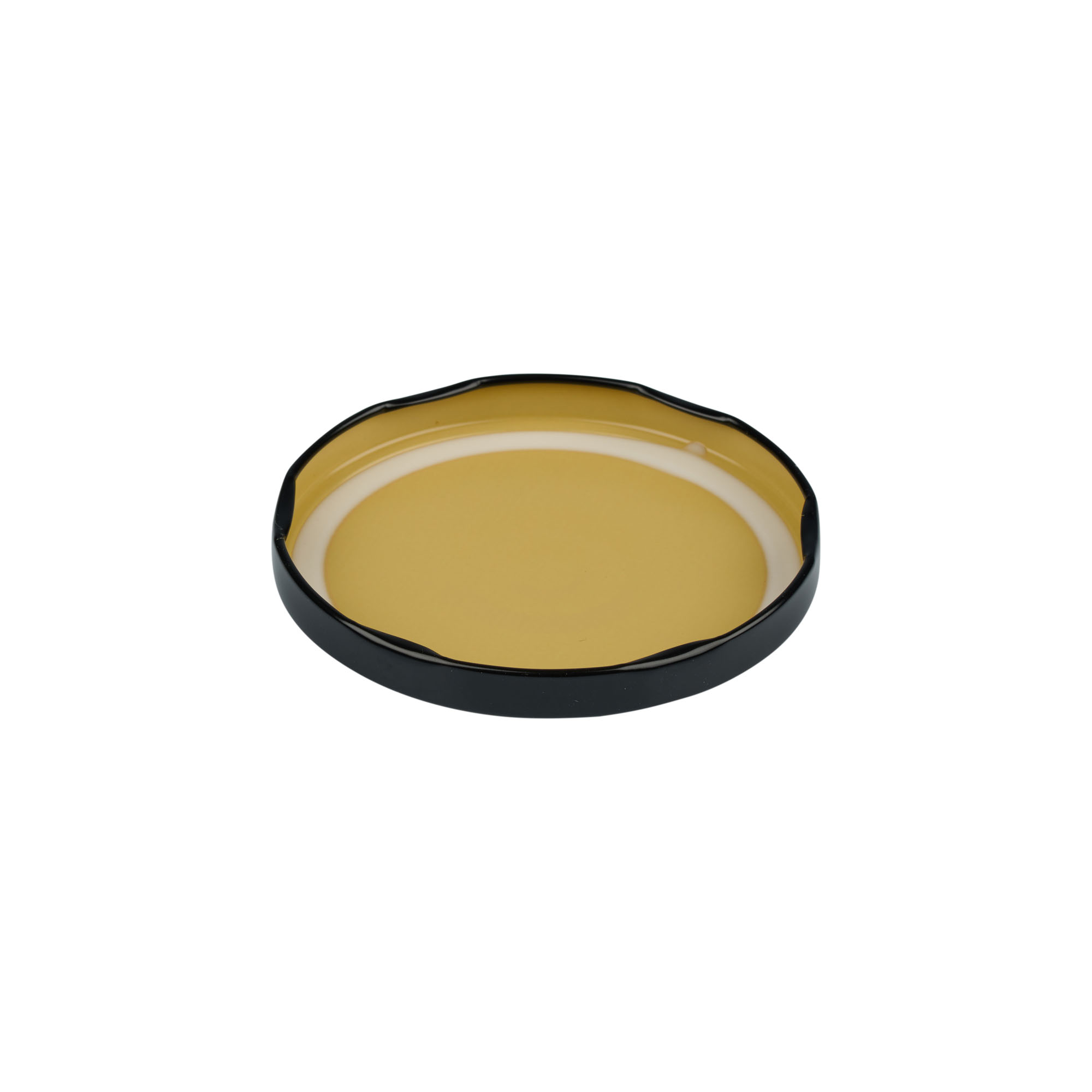 Zakrywka Twist-Off, blacha biała, czarna, do szyjki: TO 82