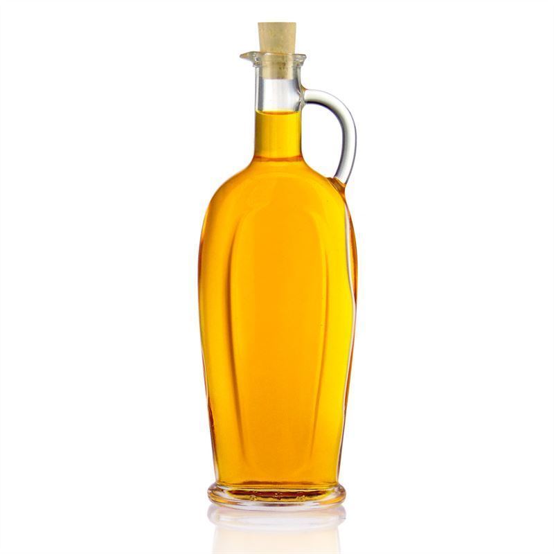 500 ml butelka szklana 'Eleganta', owalna, szyjka: korek 500 ml butelka szklana 'Eleganta', owalna, szyjka: korek