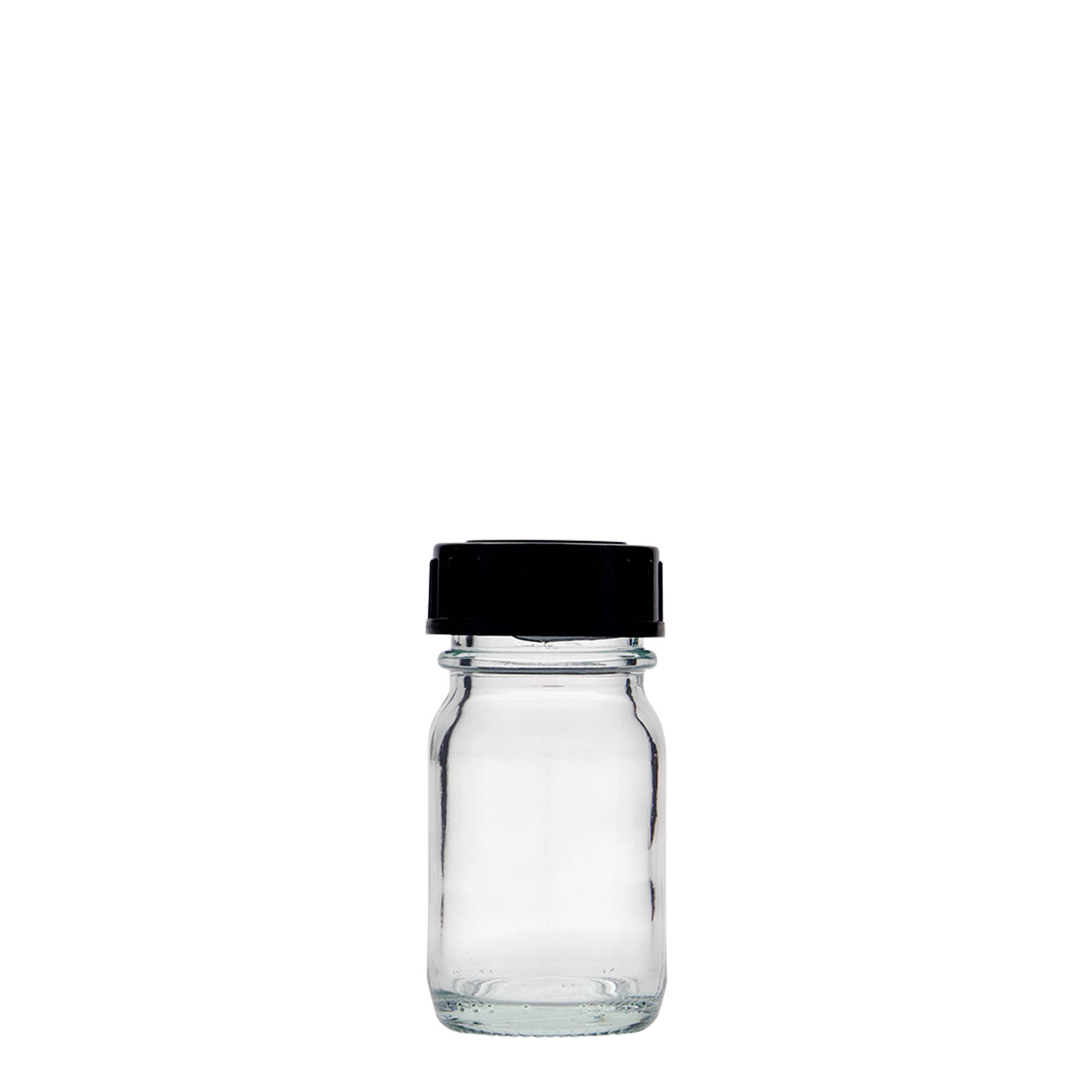 30 ml szerokootworowy słoik, otwór: DIN 32