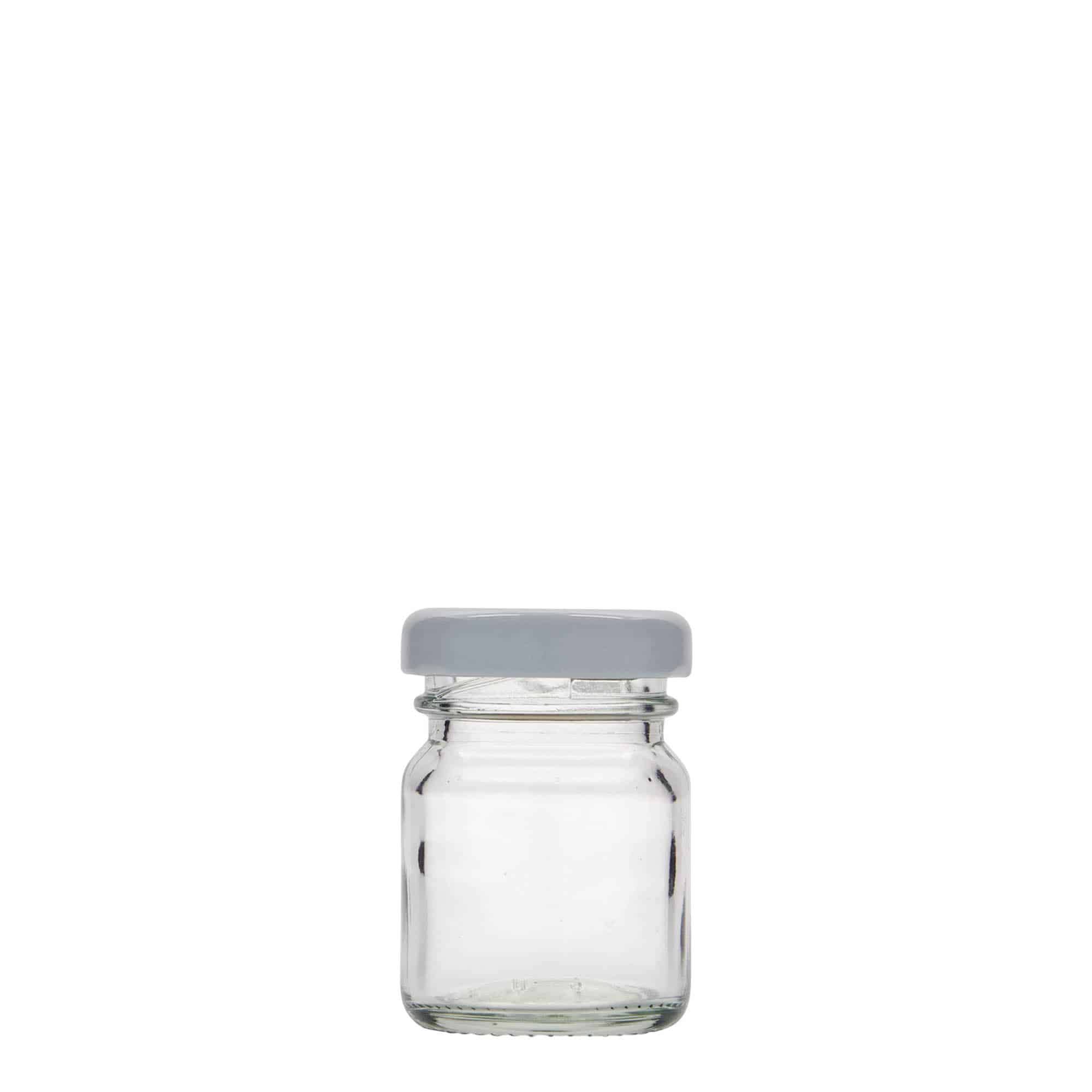 45 ml wysoki słoik okrągły, zamknięcie: twist off(TO 38)