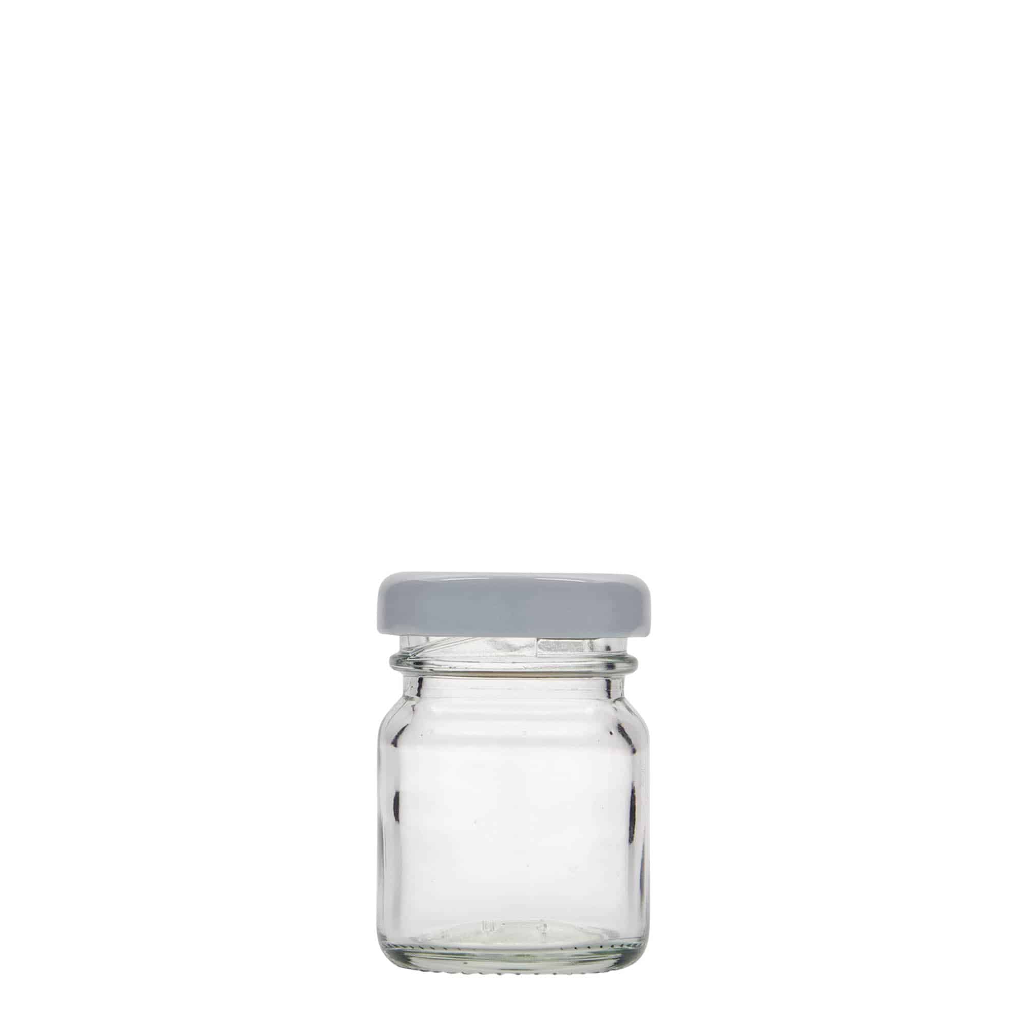 45 ml wysokie okrągłe szkło, otwór: Twist-Off (TO 38)