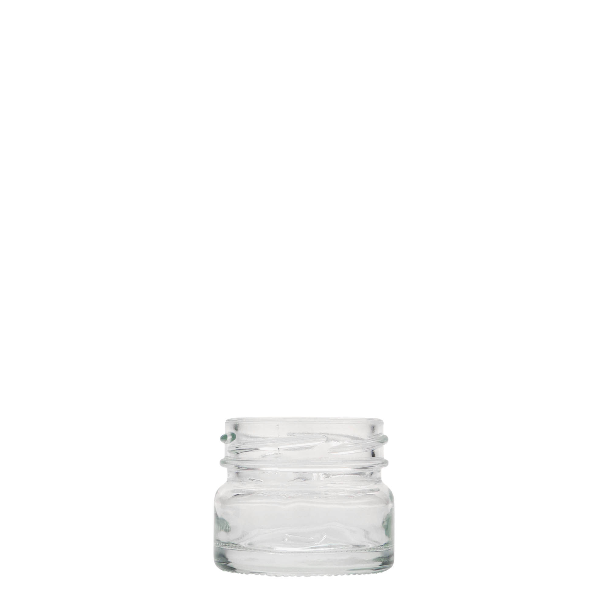 30 ml płaskie okrągłe szkło, otwór: Twist-Off (TO 43)