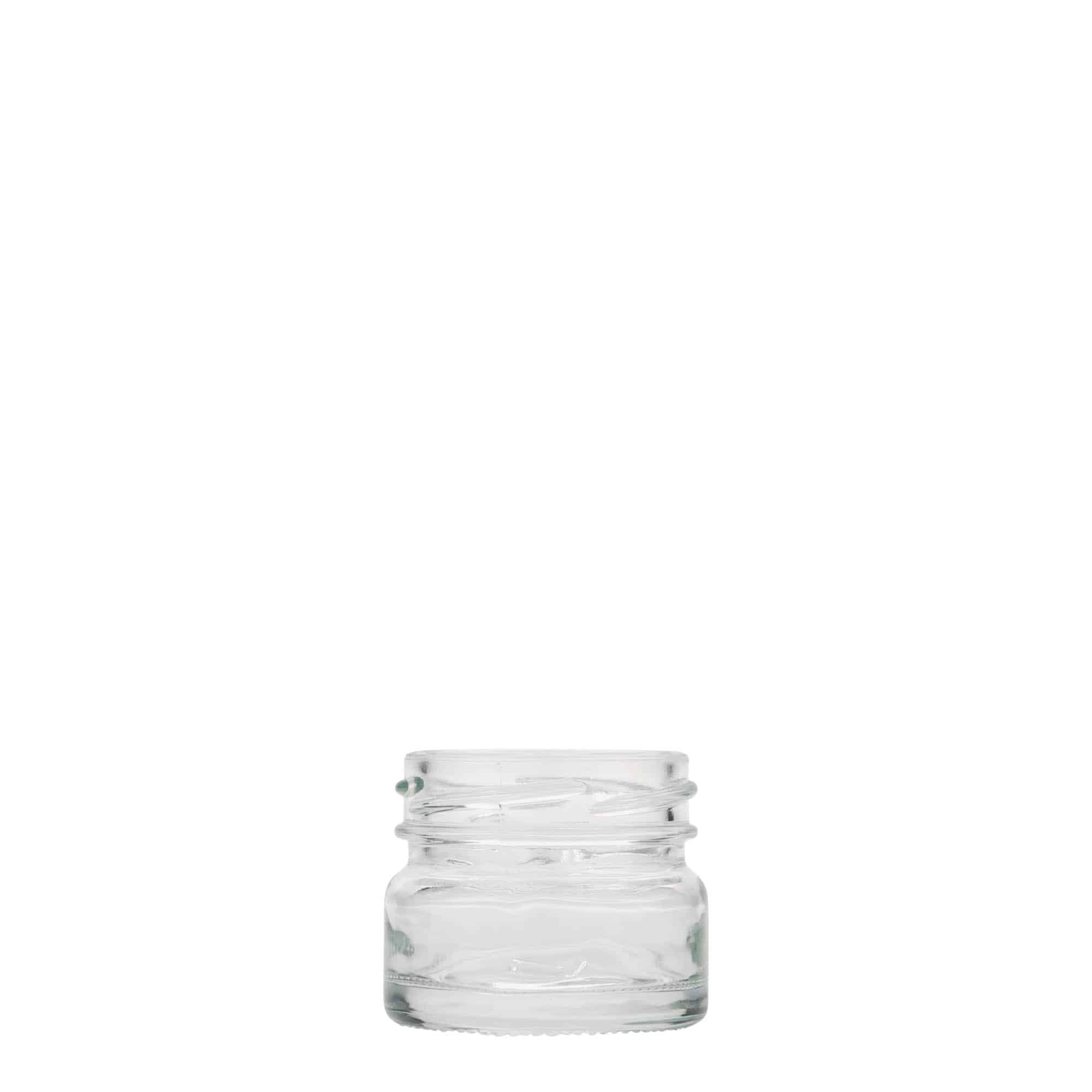30 ml płaskie okrągłe szkło, otwór: Twist-Off (TO 43)
