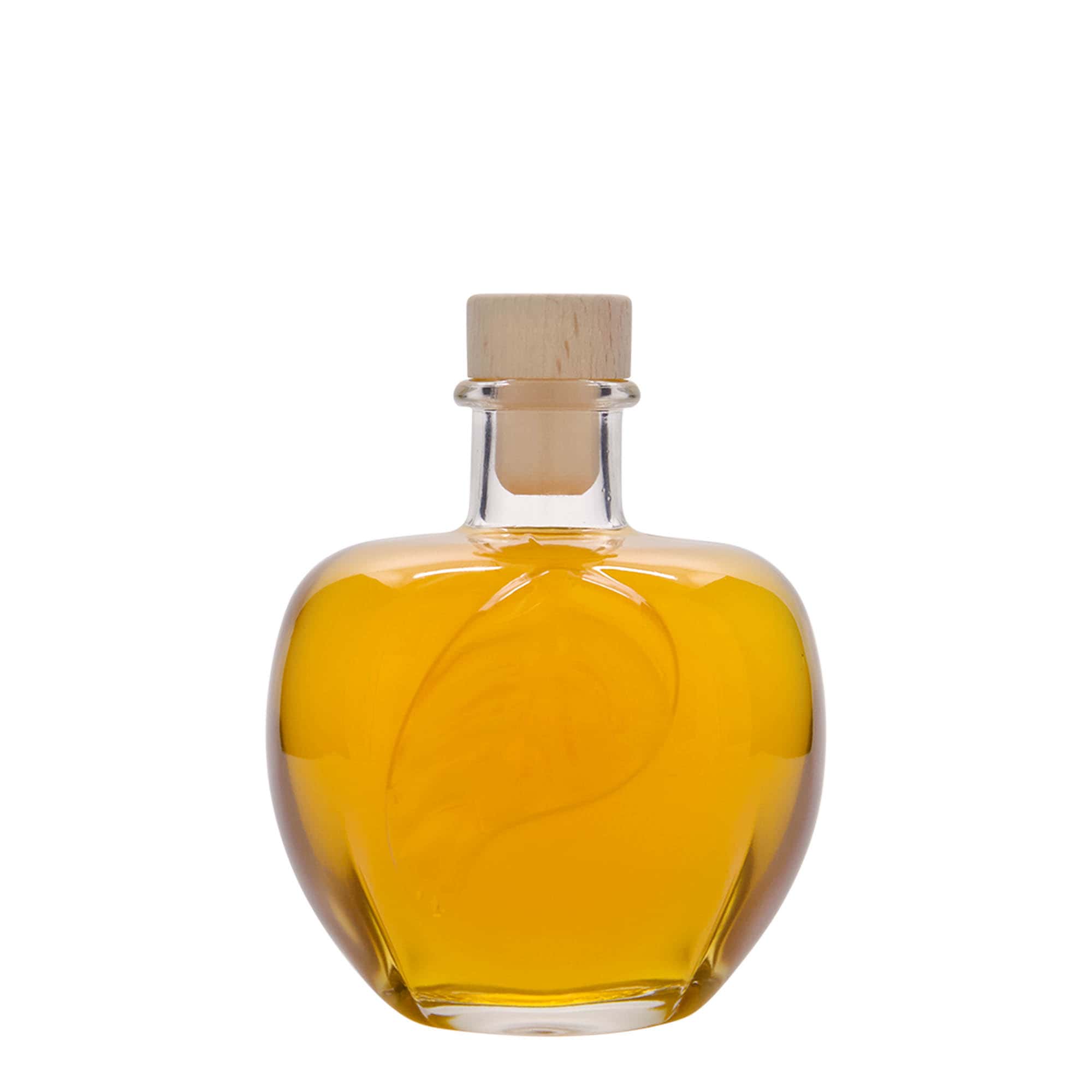 350 ml butelka szklana 'Jabłko', zamknięcie: korek