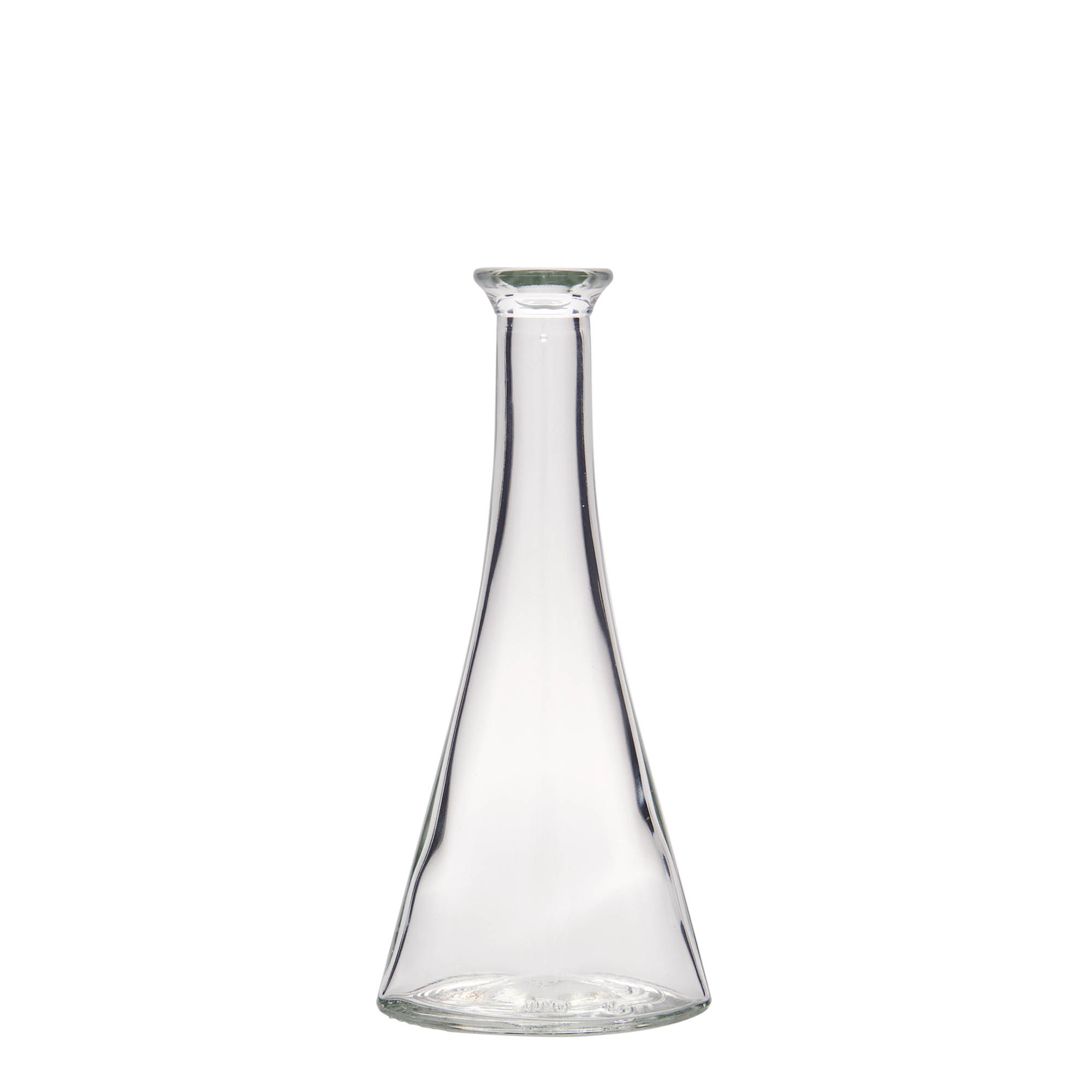 Butelka szklana 100 ml 'Veronica', półokrągła, otwór: korek