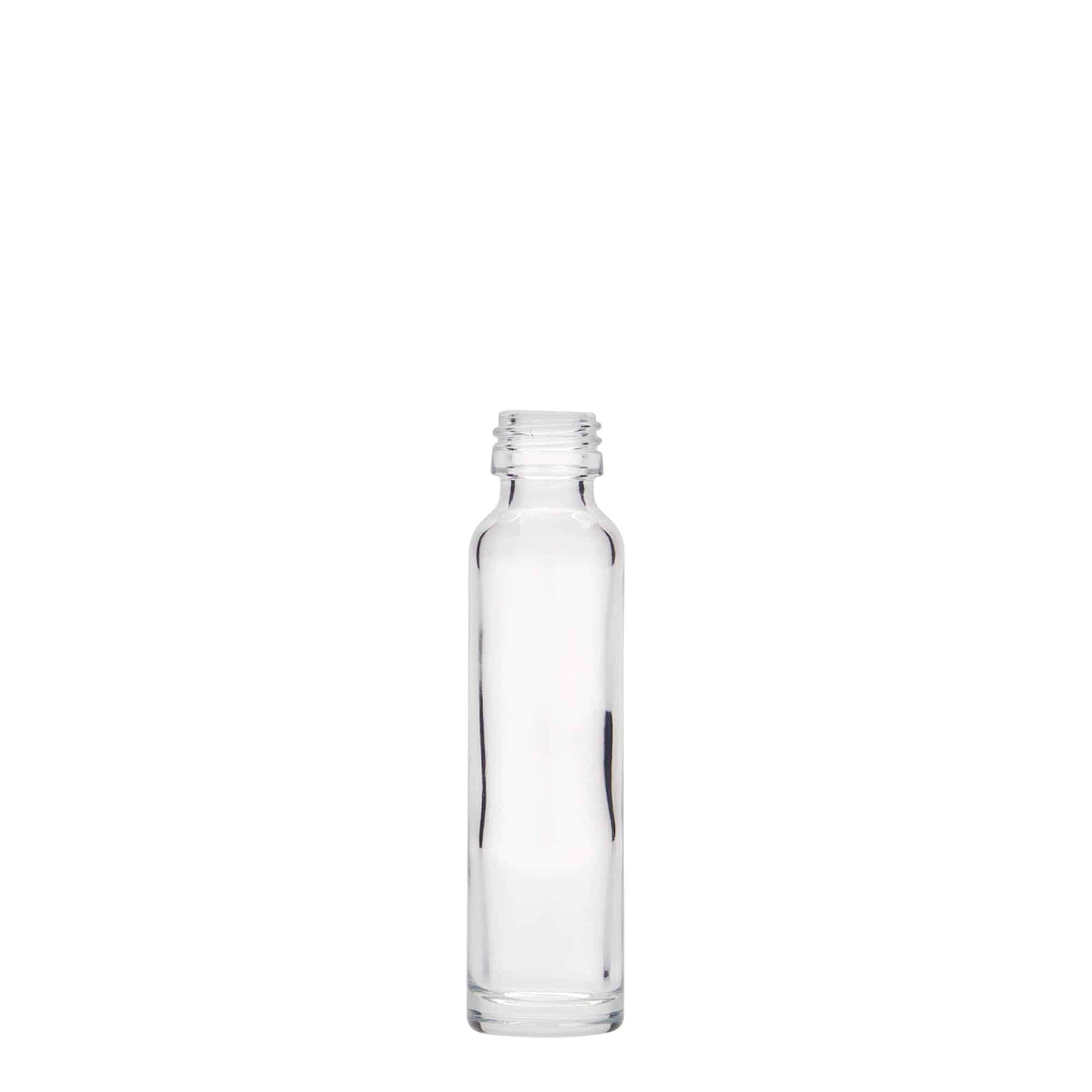 20 ml butelka typu dzbanek, szkło, zamknięcie: PP 18 20 ml butelka typu dzbanek, szkło, zamknięcie: PP 18