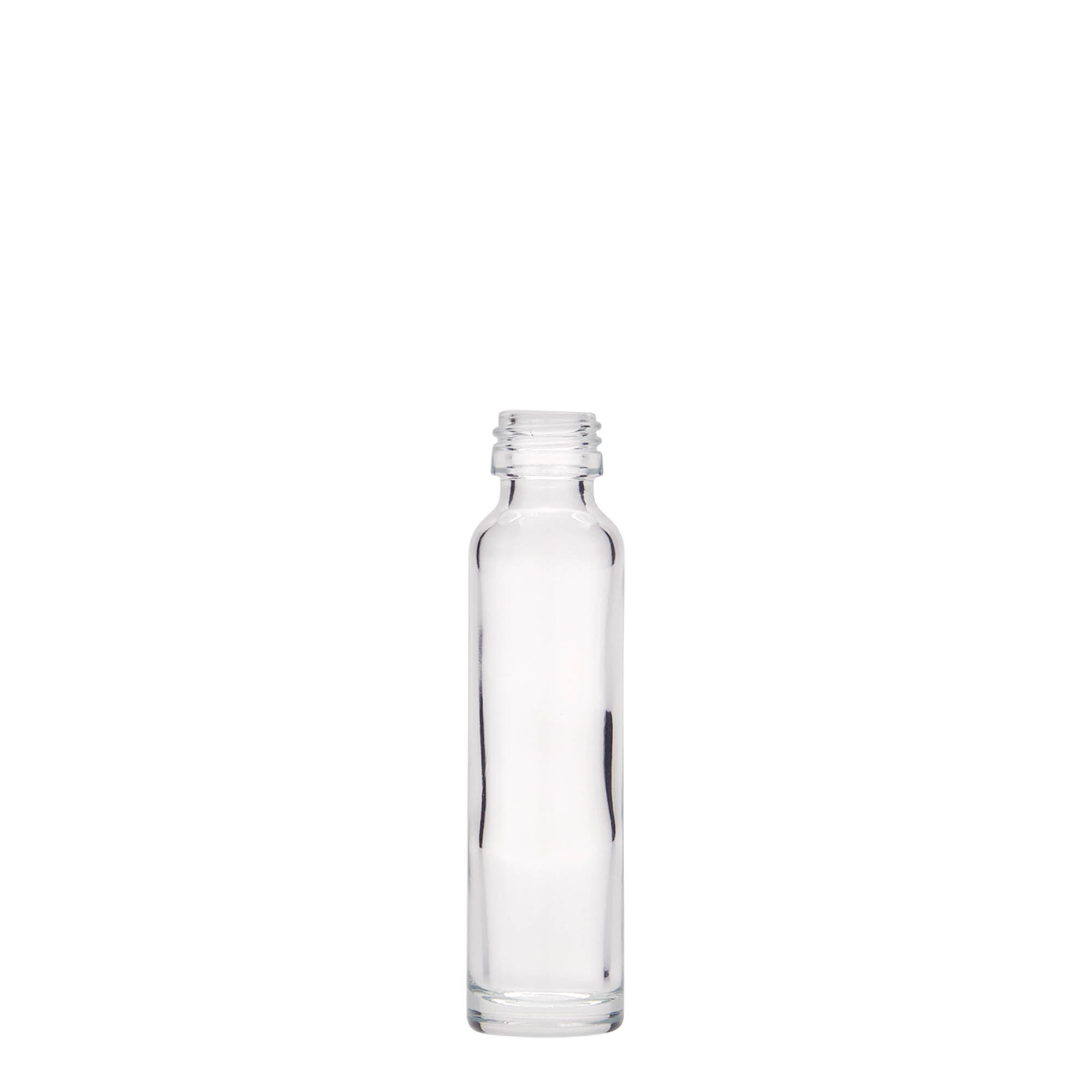 20 ml buteleczka, szkło, gwint: PP 18