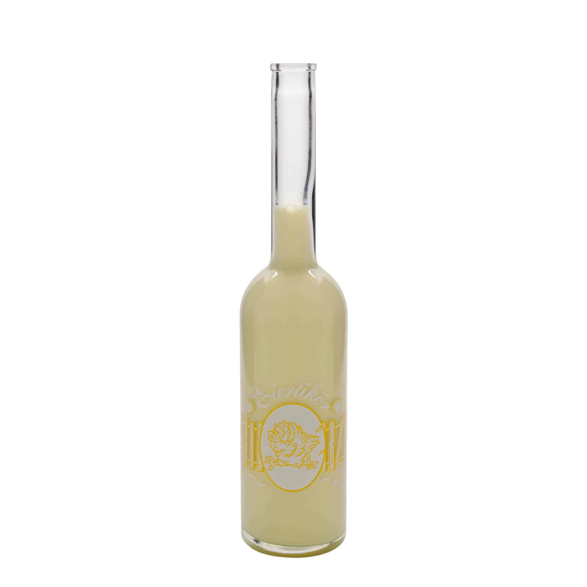500 ml butelka szklana 'Opera', wzór: likier jajeczny, zamknięcie: korek