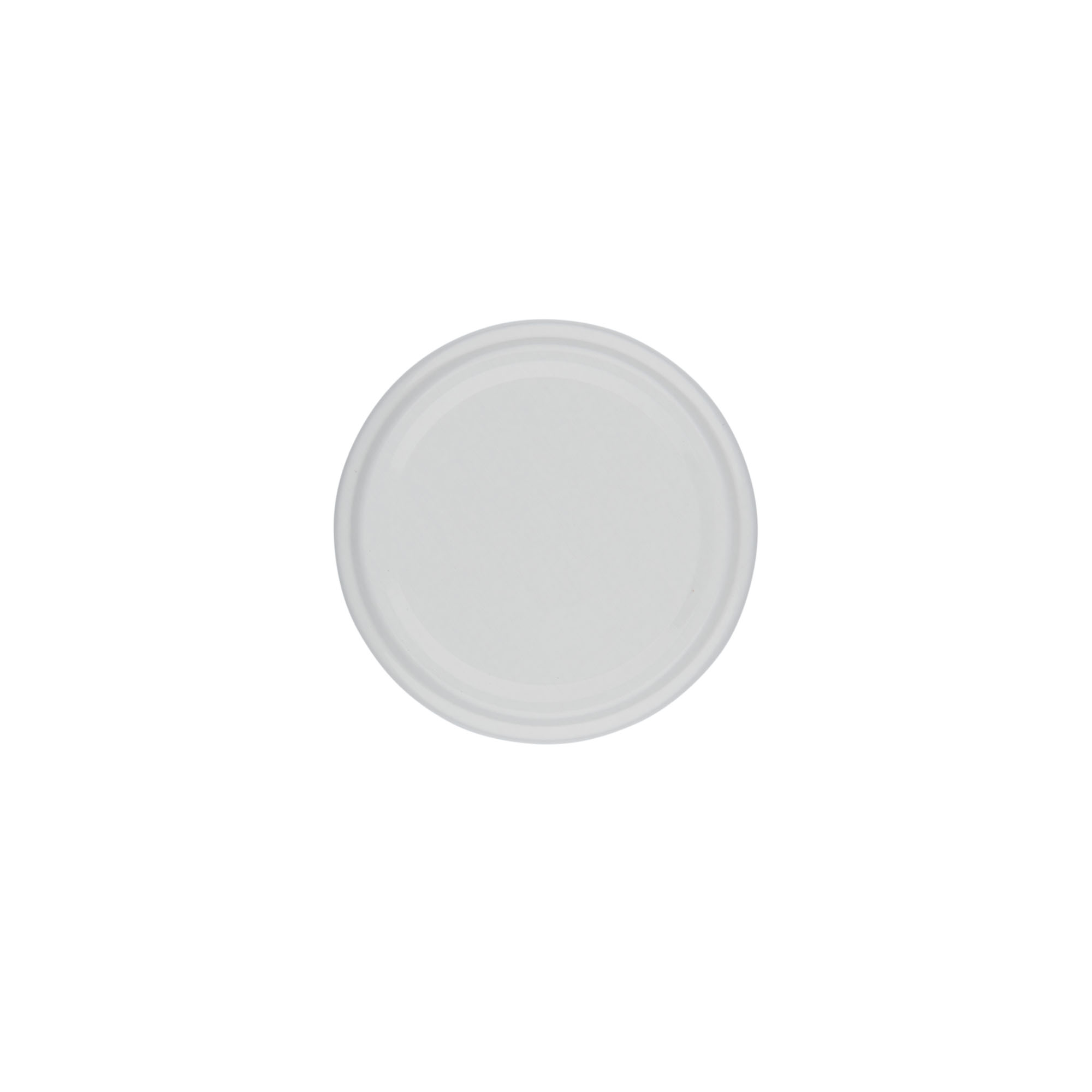 Zakrywka Twist-Off, blacha biała, biała, do szyjki: TO 58 Zakrywka Twist-Off, blacha biała, biała, do szyjki: TO 58