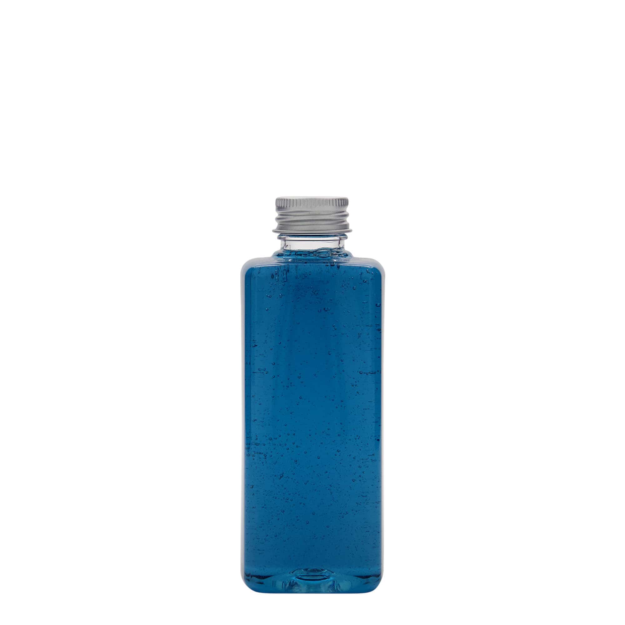 200 ml butelka PET „Karl”, kwadratowa, plastik, gwint: 24/410