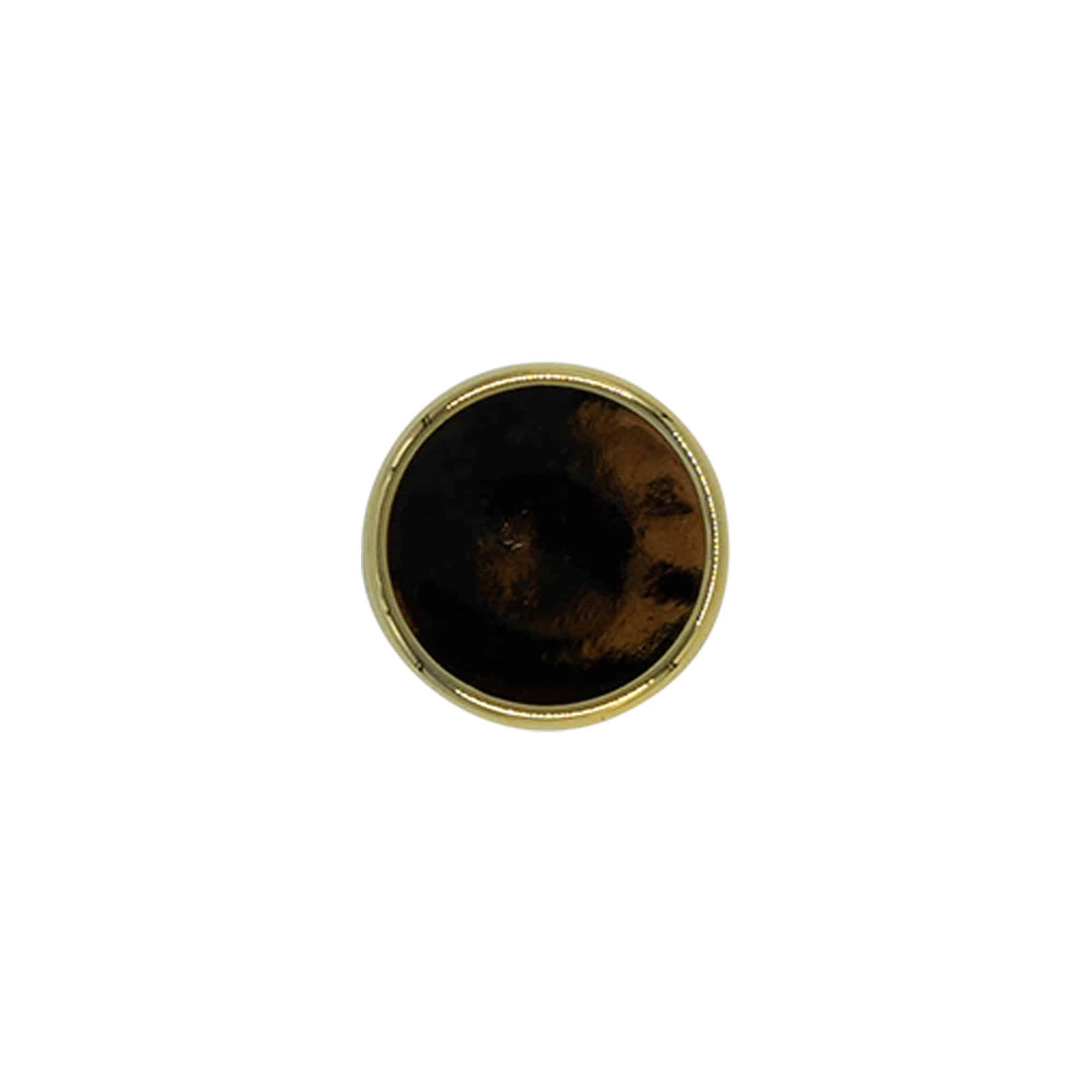 Korek z uchwytem 19 mm, tworzywo sztuczne, kolor złoty, do zamknięcia: korek