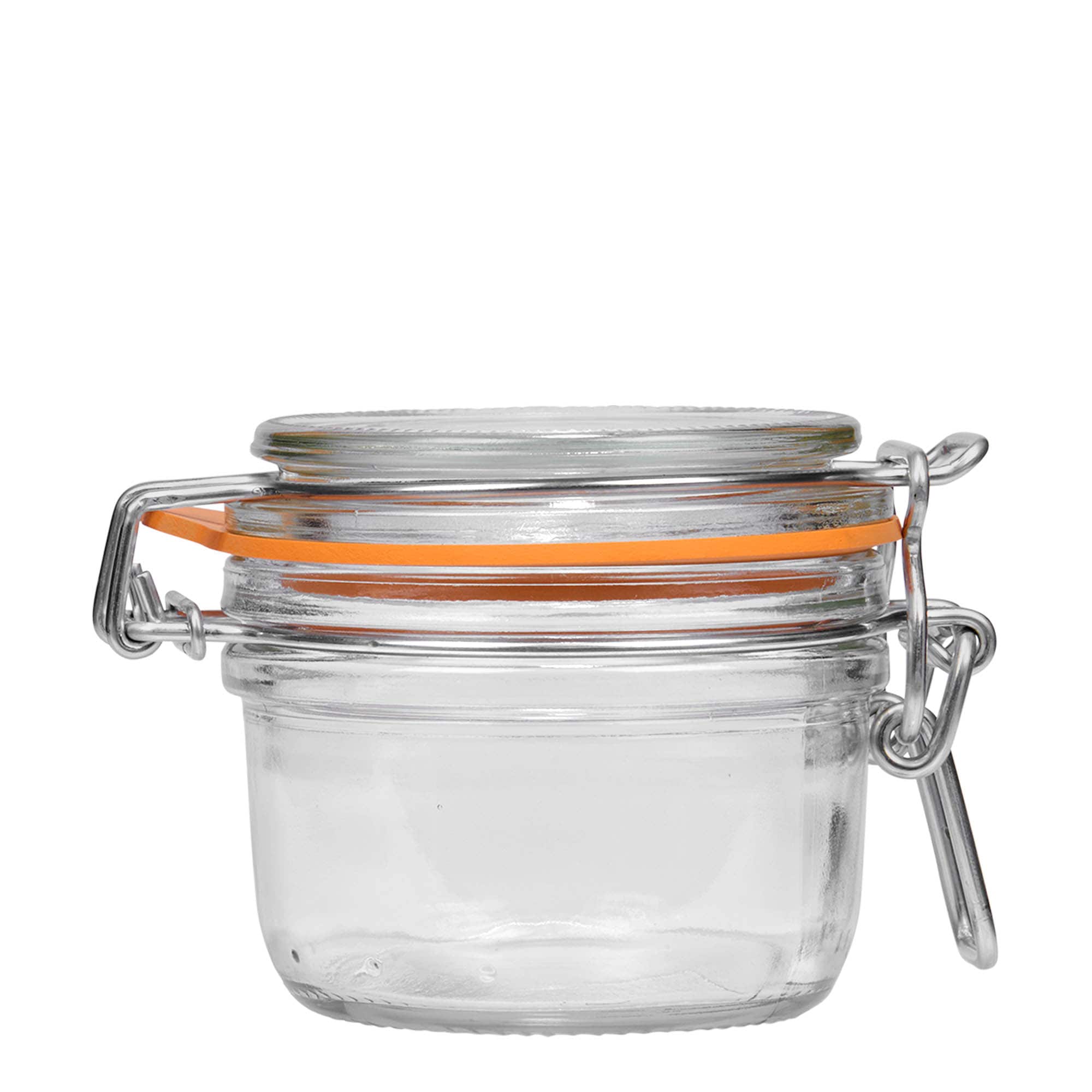 125 ml słoik z zamknięciem drucianym 'Le Parfait Super Terrine', otwór: zamknięcie druciane