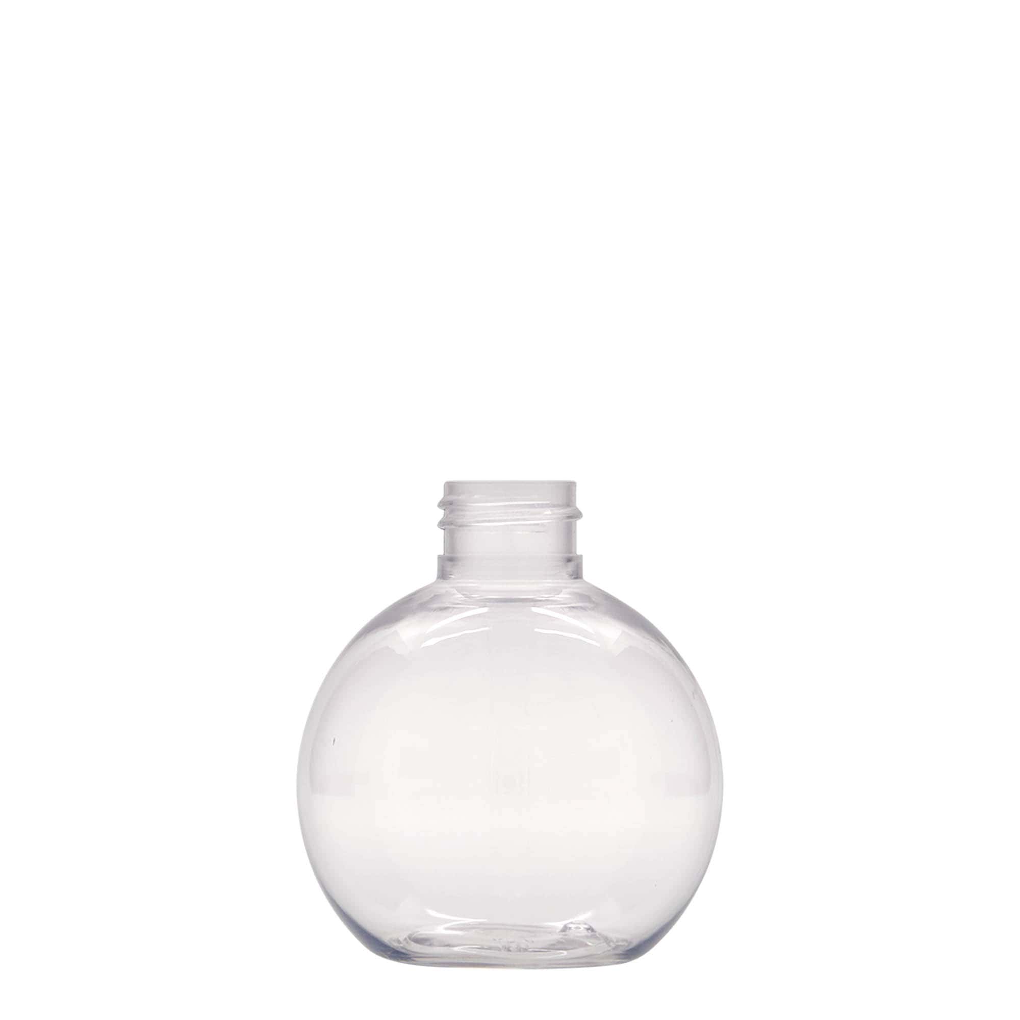 150 ml butelka PET „Perry”, okrągła, tworzywo sztuczne, gwint: 24/410