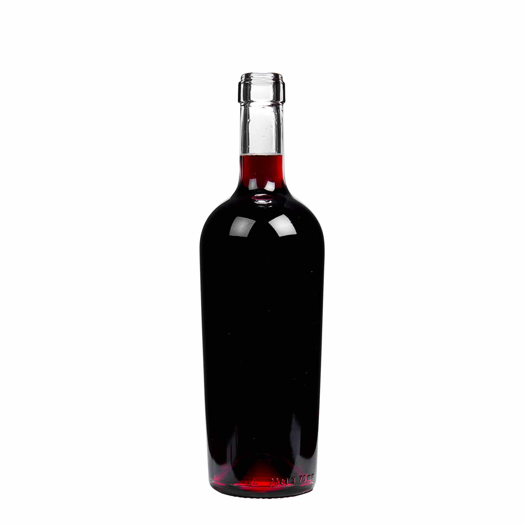 750 ml butelka wina 'Imperiale', korek na szyjce