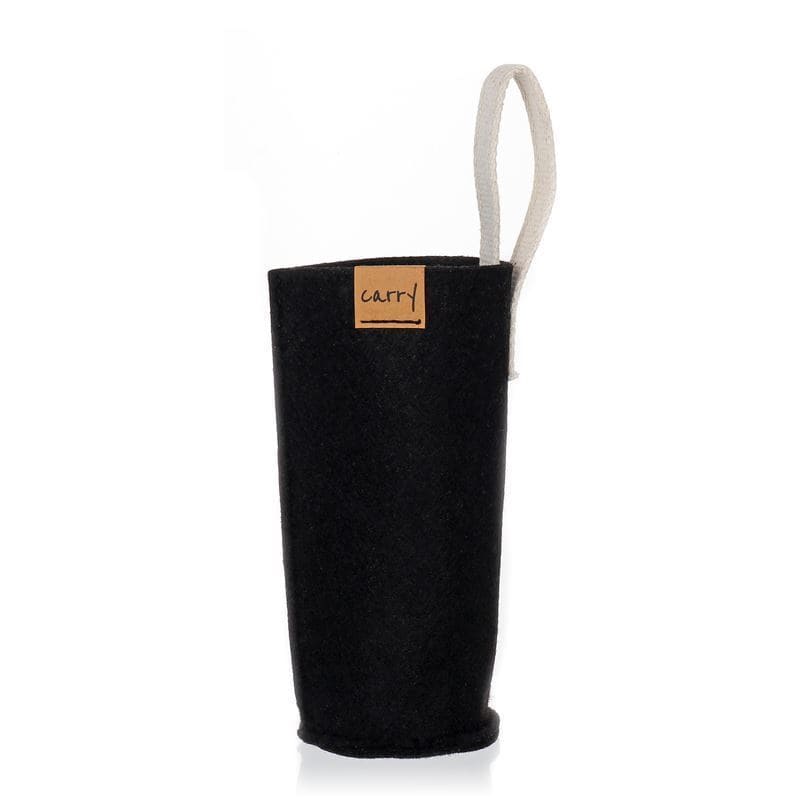 Etui CARRY Sleeve, materiał tekstylny, kolor czarny